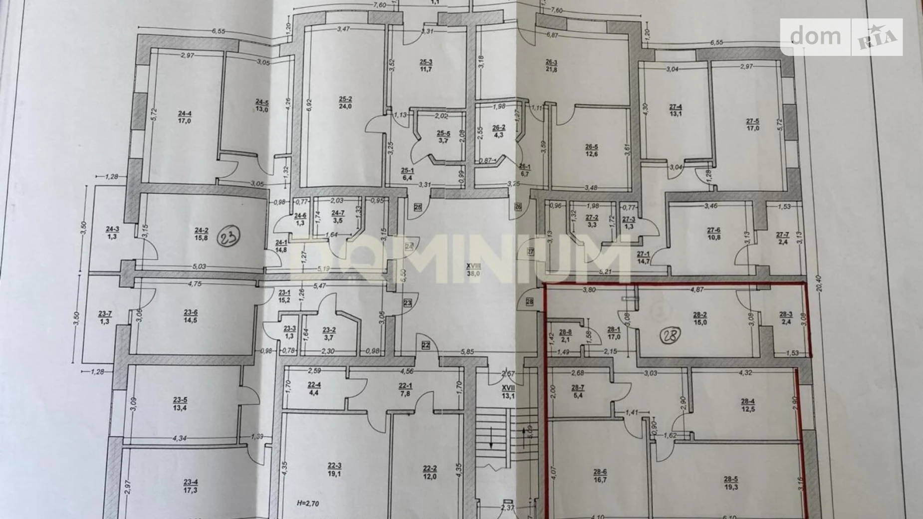 Продается 3-комнатная квартира 90.4 кв. м в Хусте, ул. Степана Бандеры (Школьная), 6 - фото 2