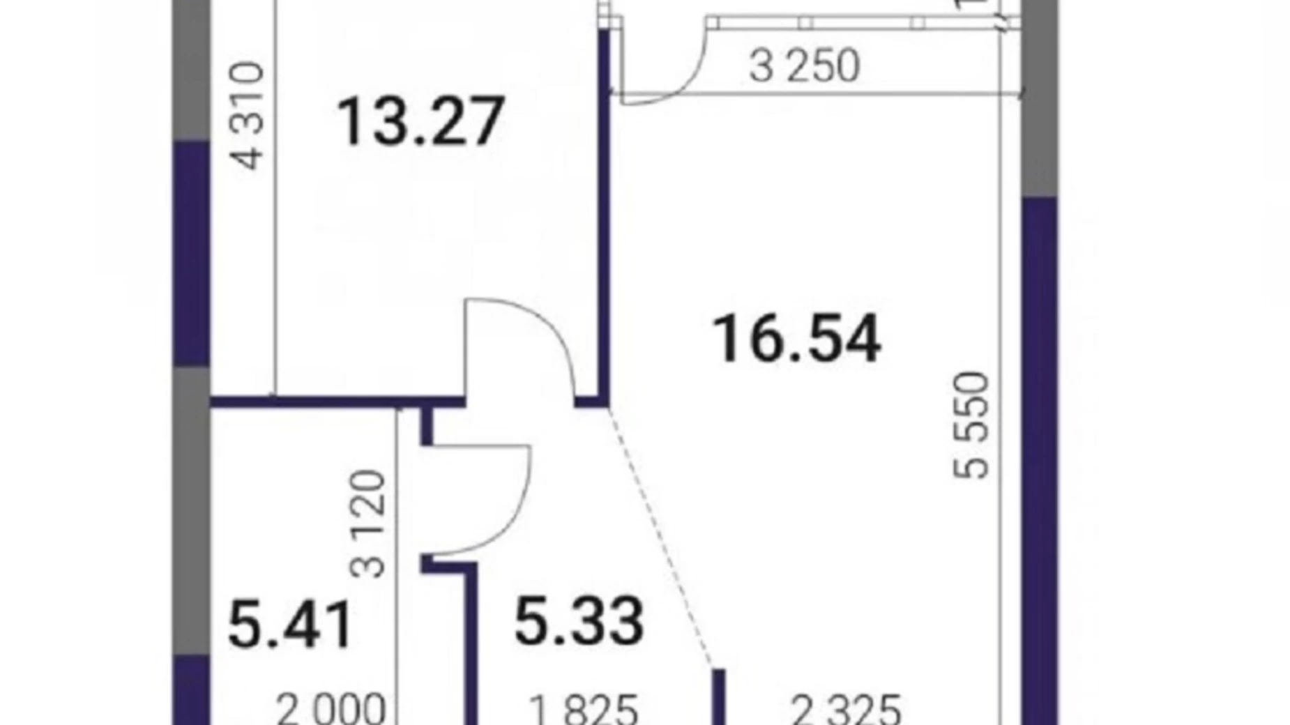 Продается 1-комнатная квартира 45.76 кв. м в Киеве - фото 4