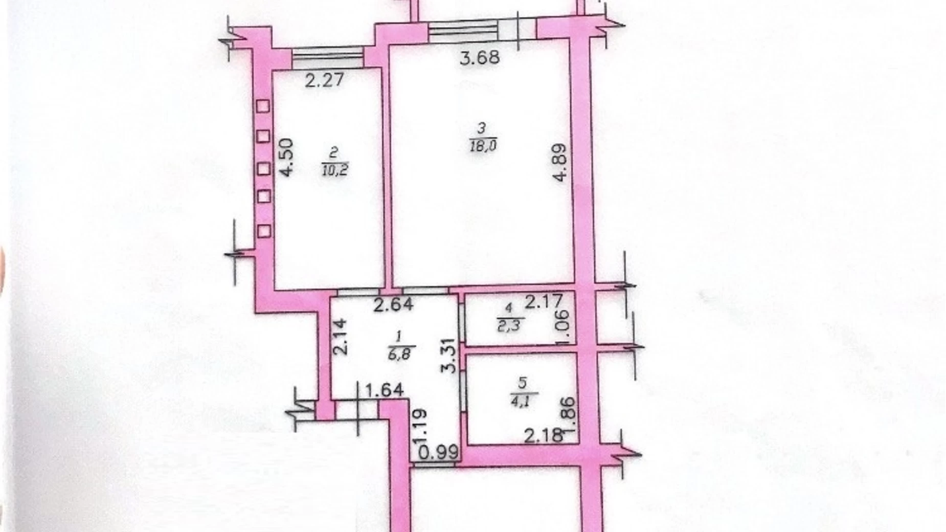 Продается 2-комнатная квартира 68.4 кв. м в Ирпене, ул. Киевская, 22Ж - фото 4