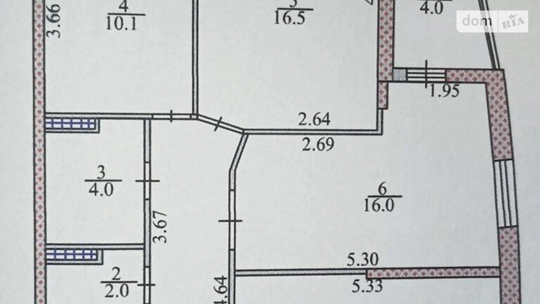 3-комнатная квартира 79 кв. м в Тернополе, цена: 52000 $ - фото 2