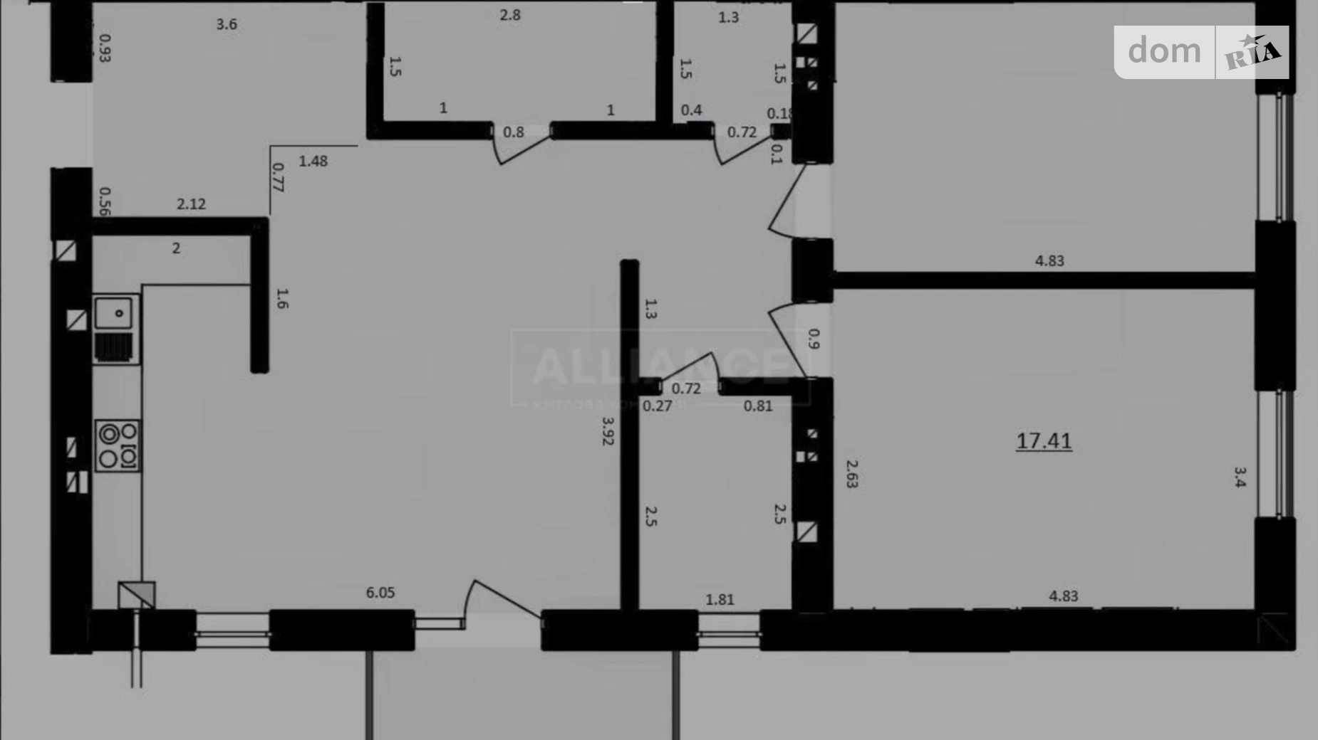 Продается 3-комнатная квартира 83.5 кв. м в, цена: 73000 $ - фото 4