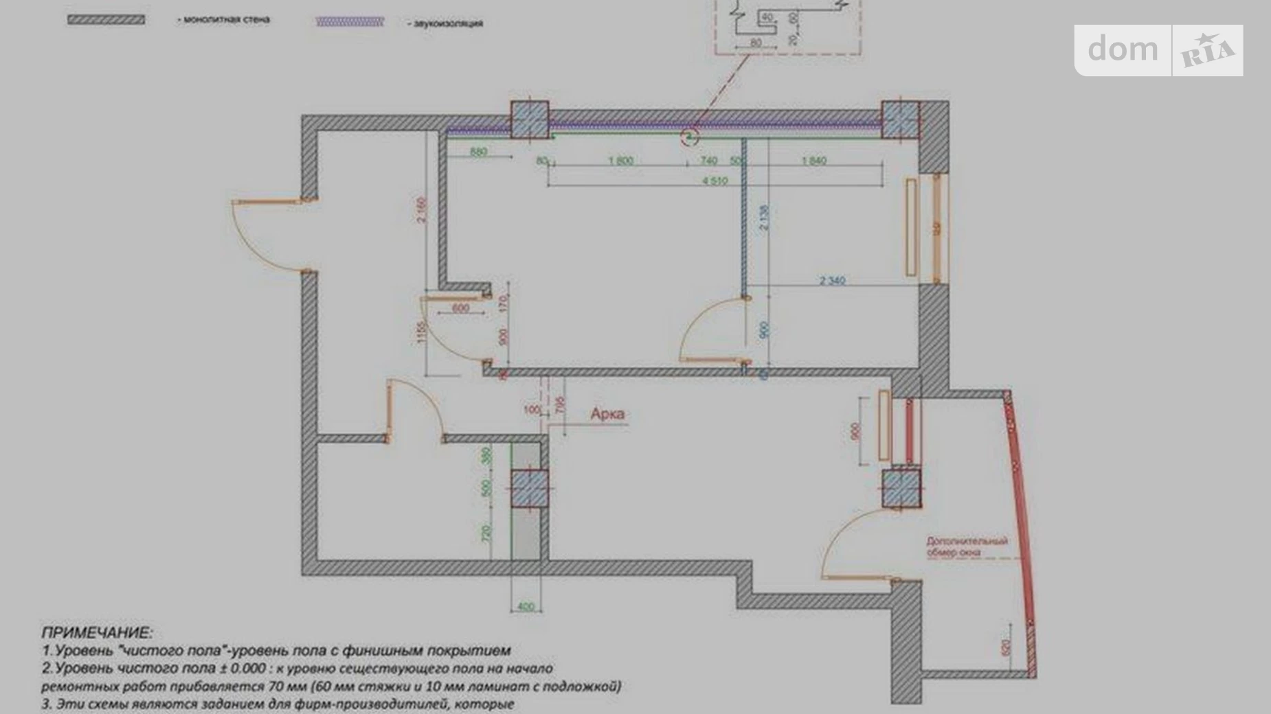 Продається 1-кімнатна квартира 48 кв. м у Харкові, цена: 70000 $ - фото 5