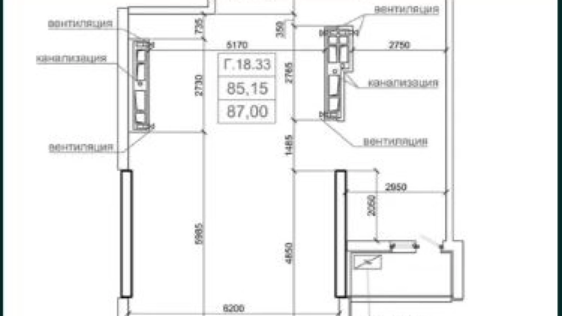 Продається 2-кімнатна квартира 87 кв. м у Одесі, вул. Генуезька - фото 3