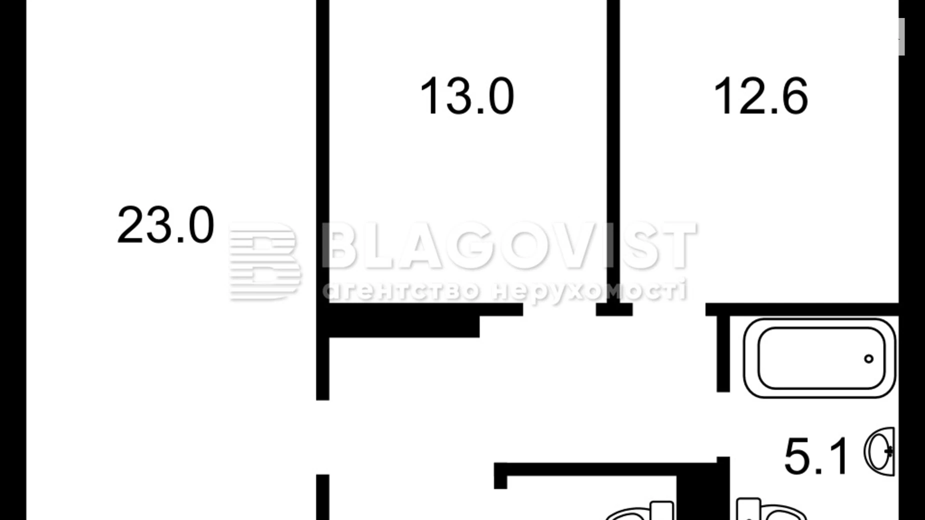 Продается 2-комнатная квартира 65 кв. м в Киеве, наб. Днепровская, 20Б - фото 2