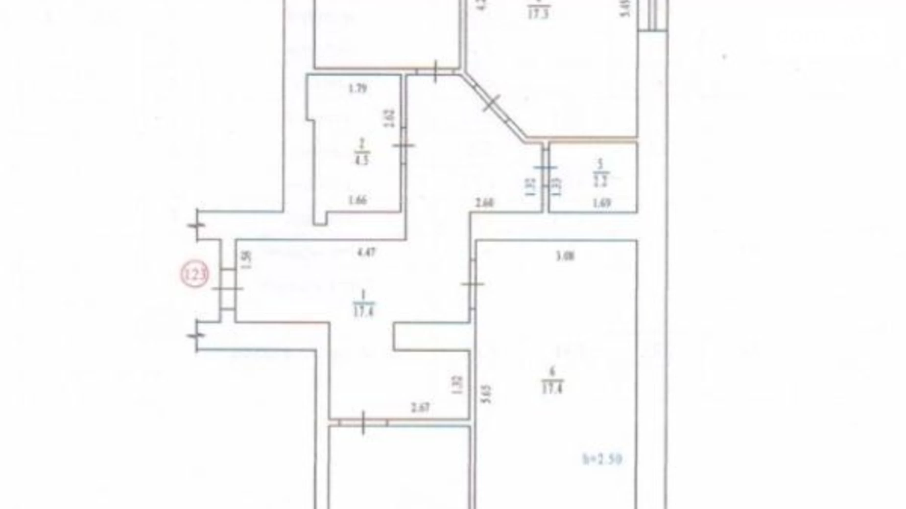 Продається 3-кімнатна квартира 90.9 кв. м у Полтаві, цена: 80000 $ - фото 4