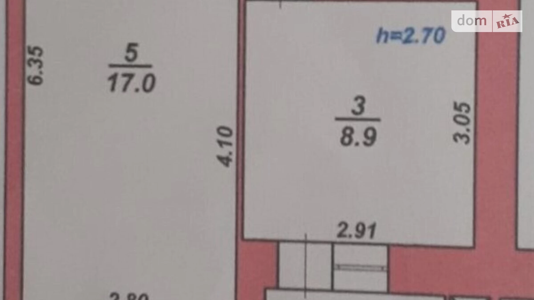 Продается 1-комнатная квартира 35 кв. м в Хмельницком, цена: 29000 $ - фото 3