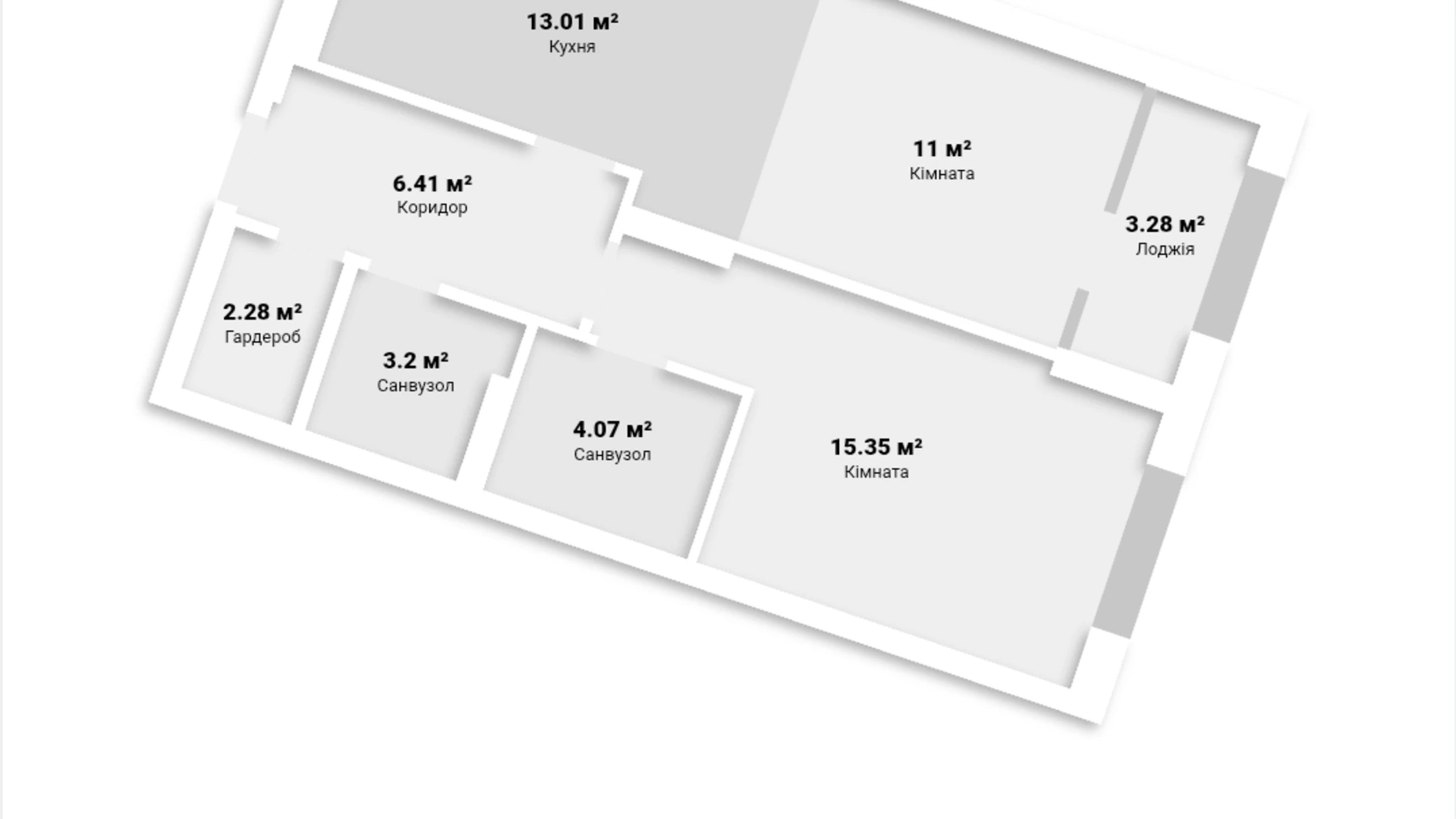 Продается 1-комнатная квартира 59 кв. м в Киеве, ул. Князя Романа Мстиславича(Генерала Жмаченко), 22А - фото 2