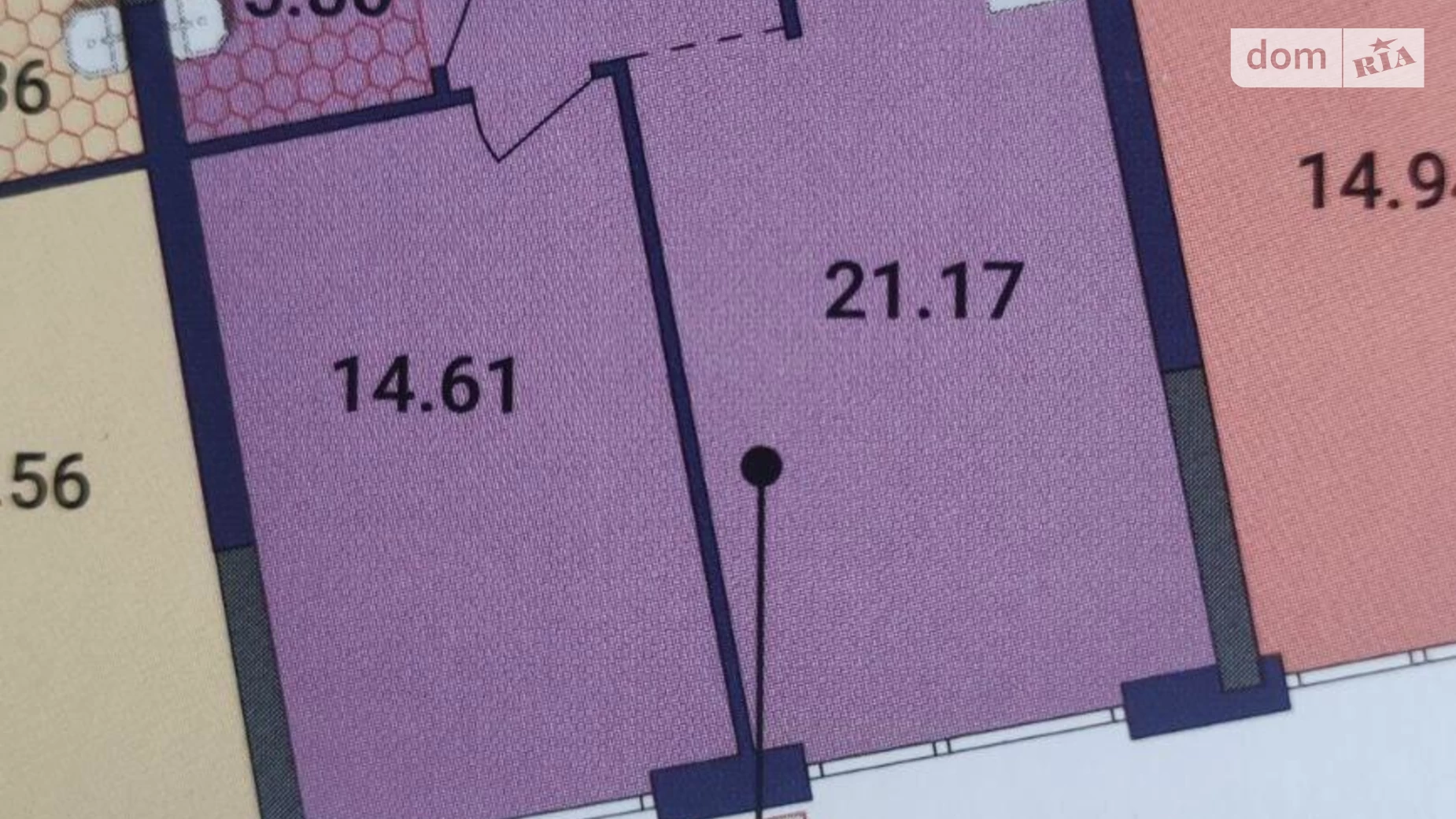 Продается 1-комнатная квартира 48 кв. м в Киеве, ул. Причальная, 6 - фото 3
