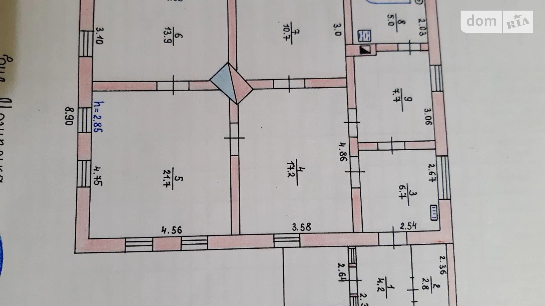 Продается одноэтажный дом 89.9 кв. м с балконом, цена: 23500 $ - фото 4