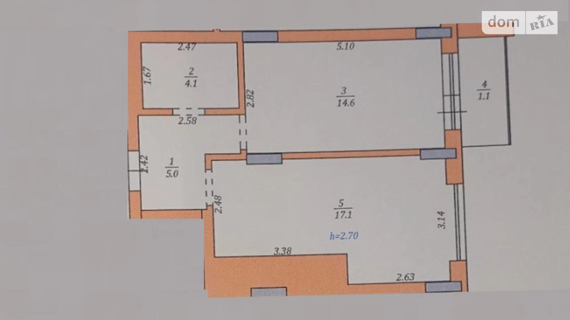 Продається 1-кімнатна квартира 42 кв. м у Львові, цена: 69000 $ - фото 3