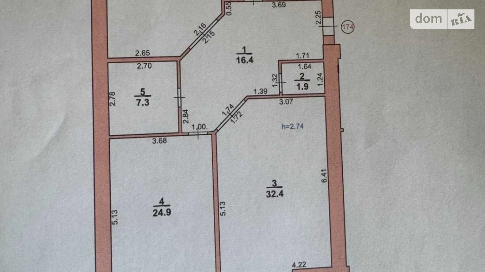 Продається 3-кімнатна квартира 118 кв. м у Хмельницькому, вул. Проскурівського Підпілля, 110 - фото 3
