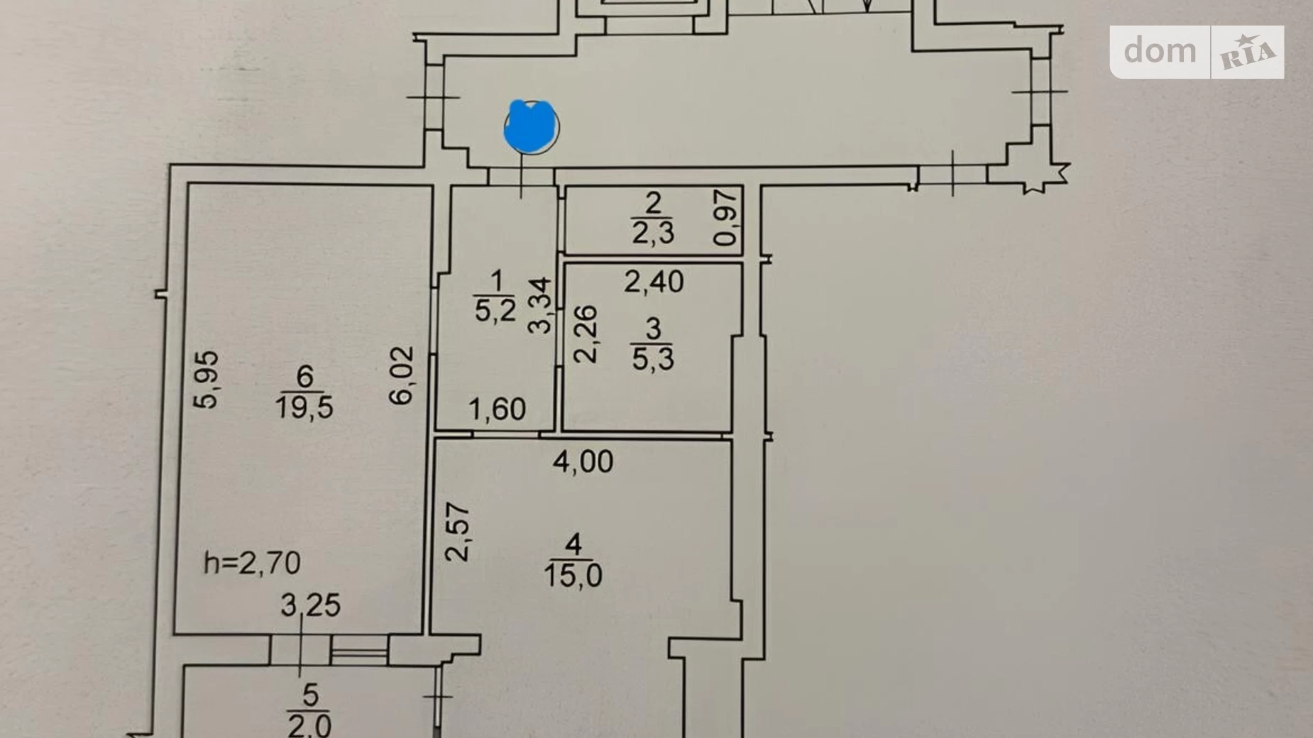Продается 1-комнатная квартира 49.3 кв. м в, цена: 66000 $ - фото 5