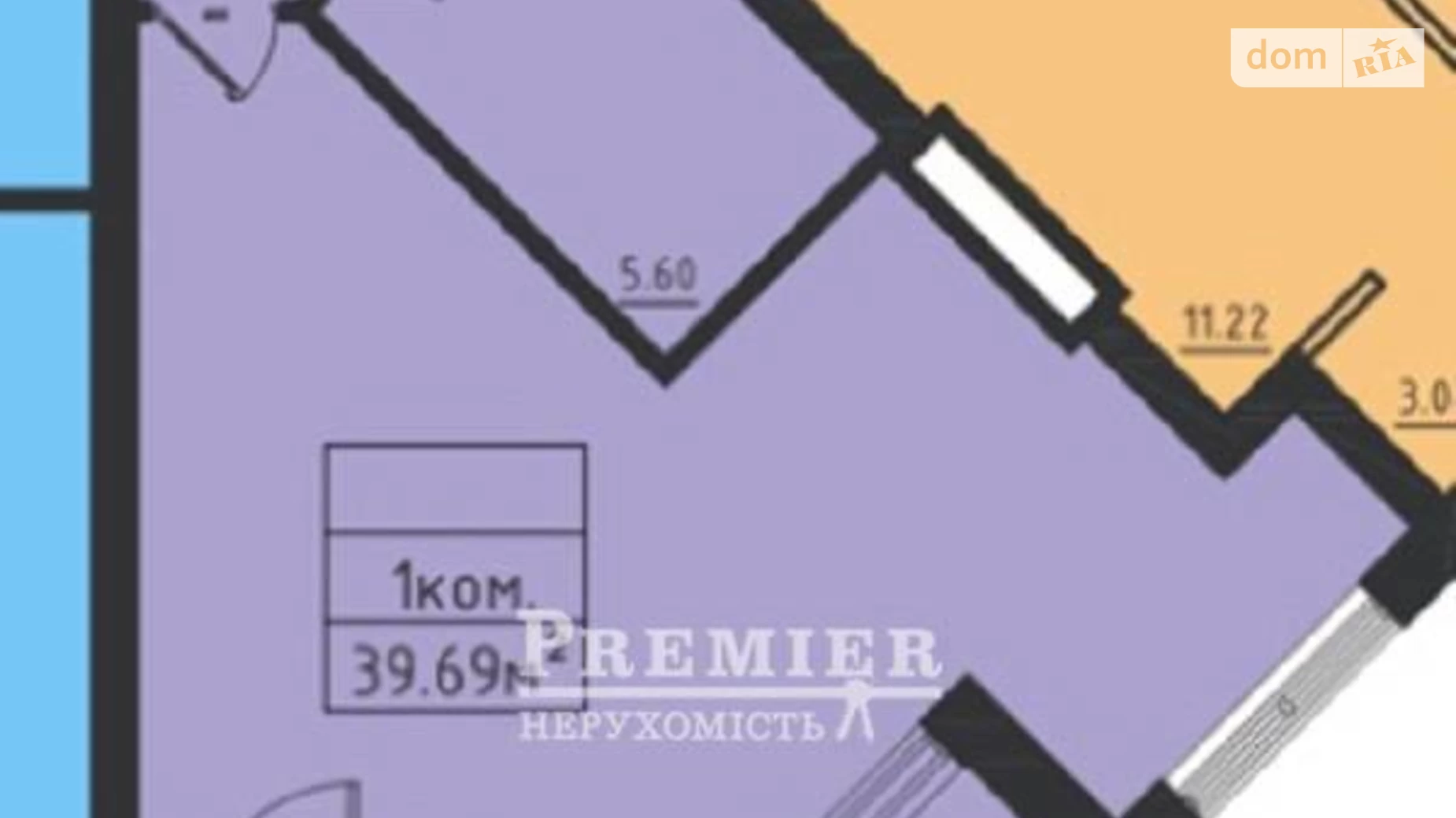 Продається 1-кімнатна квартира 40 кв. м у Одесі, цена: 39000 $ - фото 2
