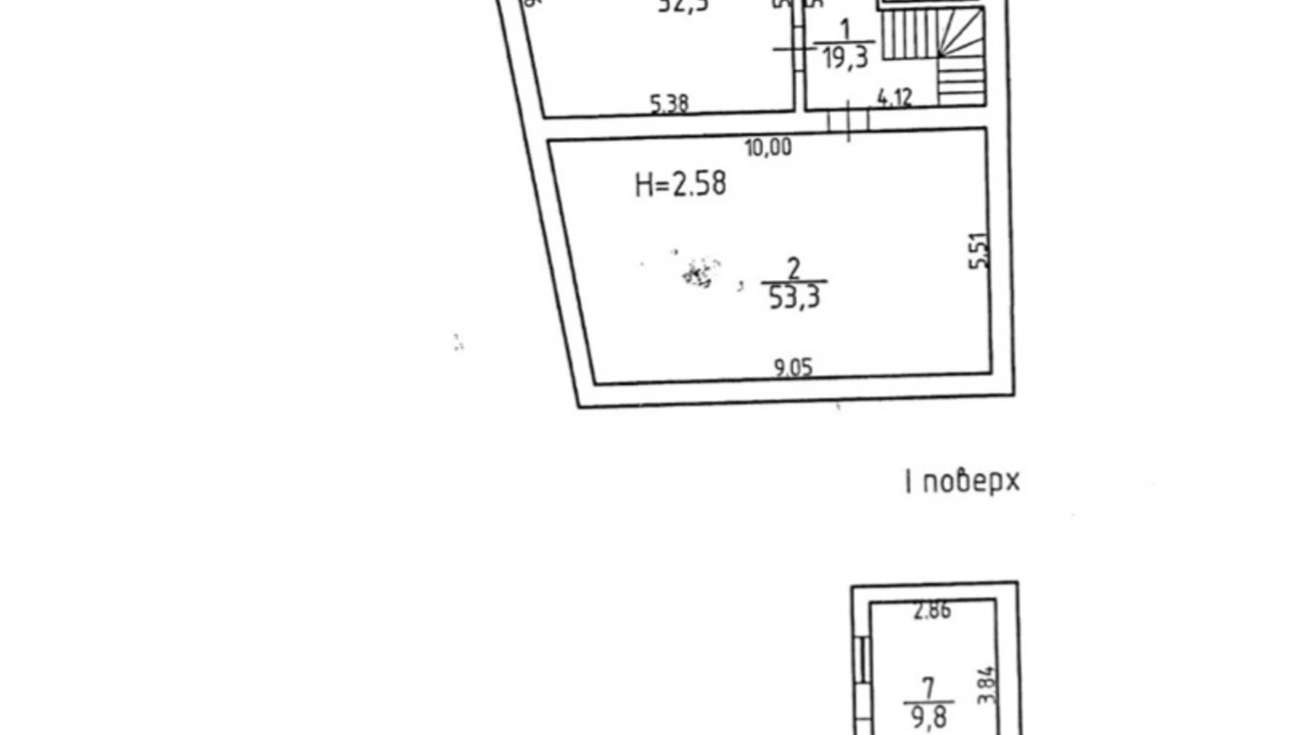 Продається приміщення вільного призначення 365.8 кв. м в 3-поверховій будівлі, цена: 250000 $ - фото 4