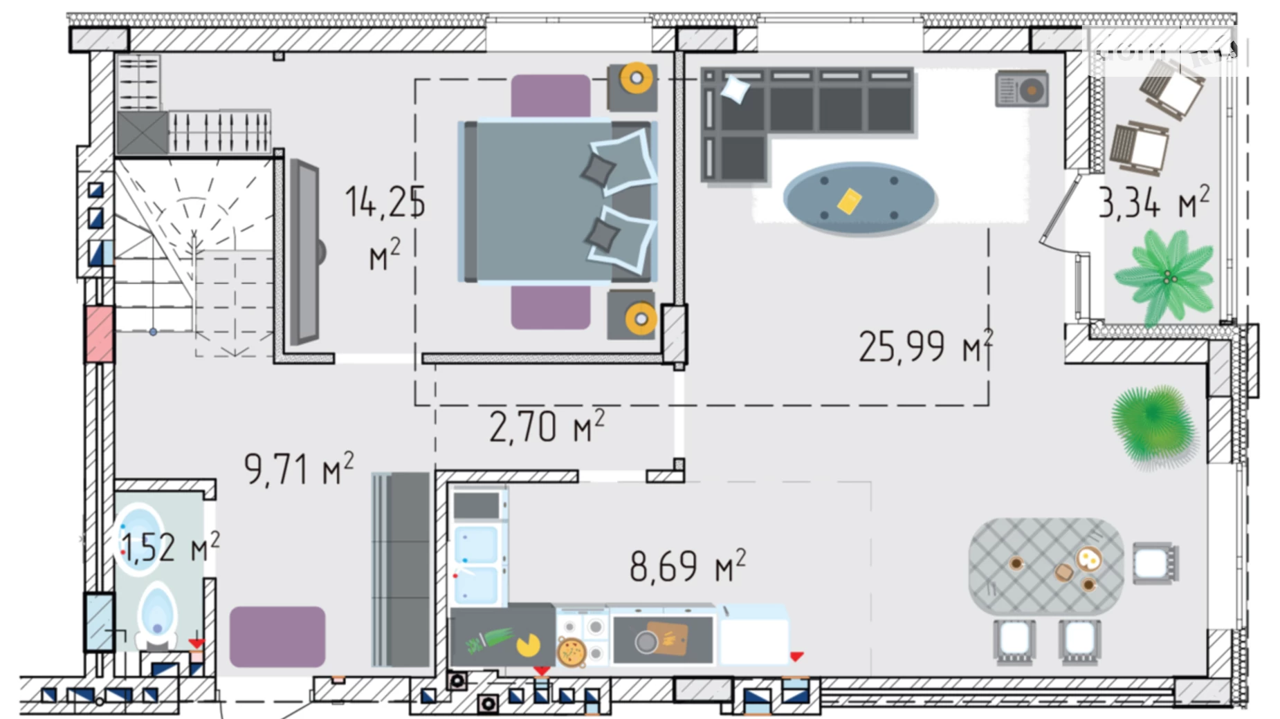 Продається 4-кімнатна квартира 124.6 кв. м у Броварах, вул. Злагоди, 38 - фото 3