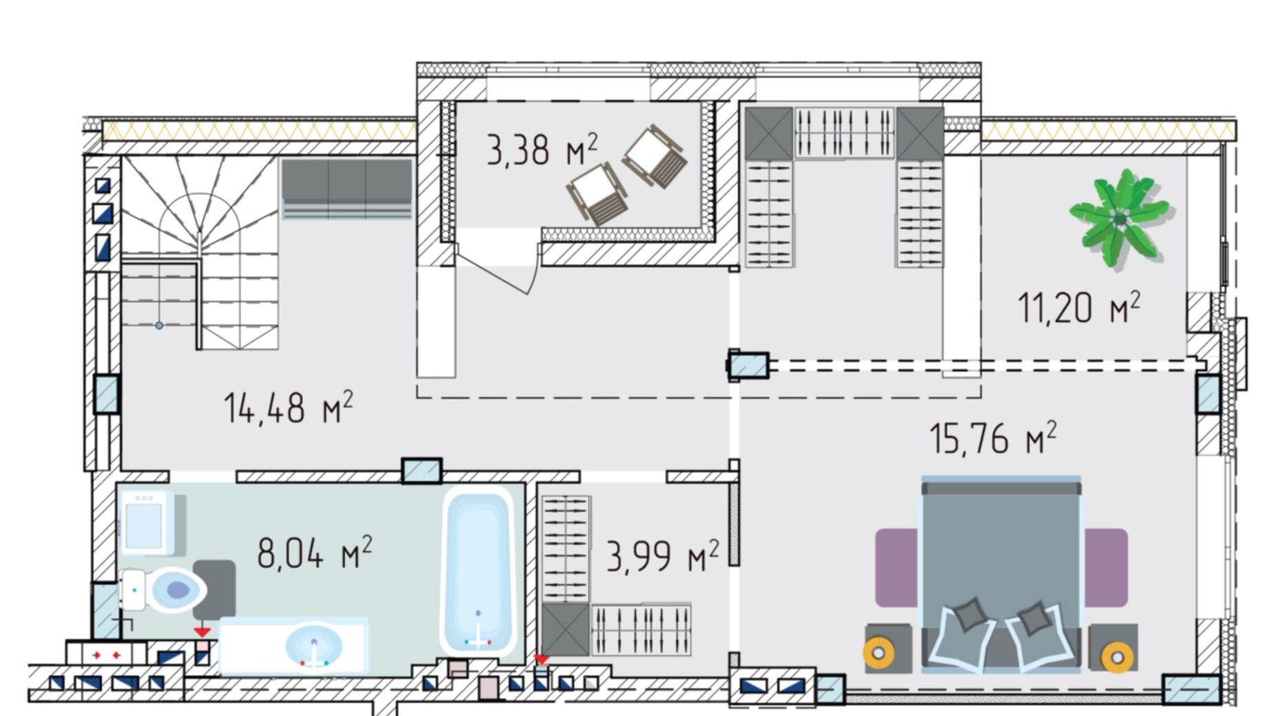 Продається 4-кімнатна квартира 124.6 кв. м у Броварах, вул. Злагоди, 38 - фото 4