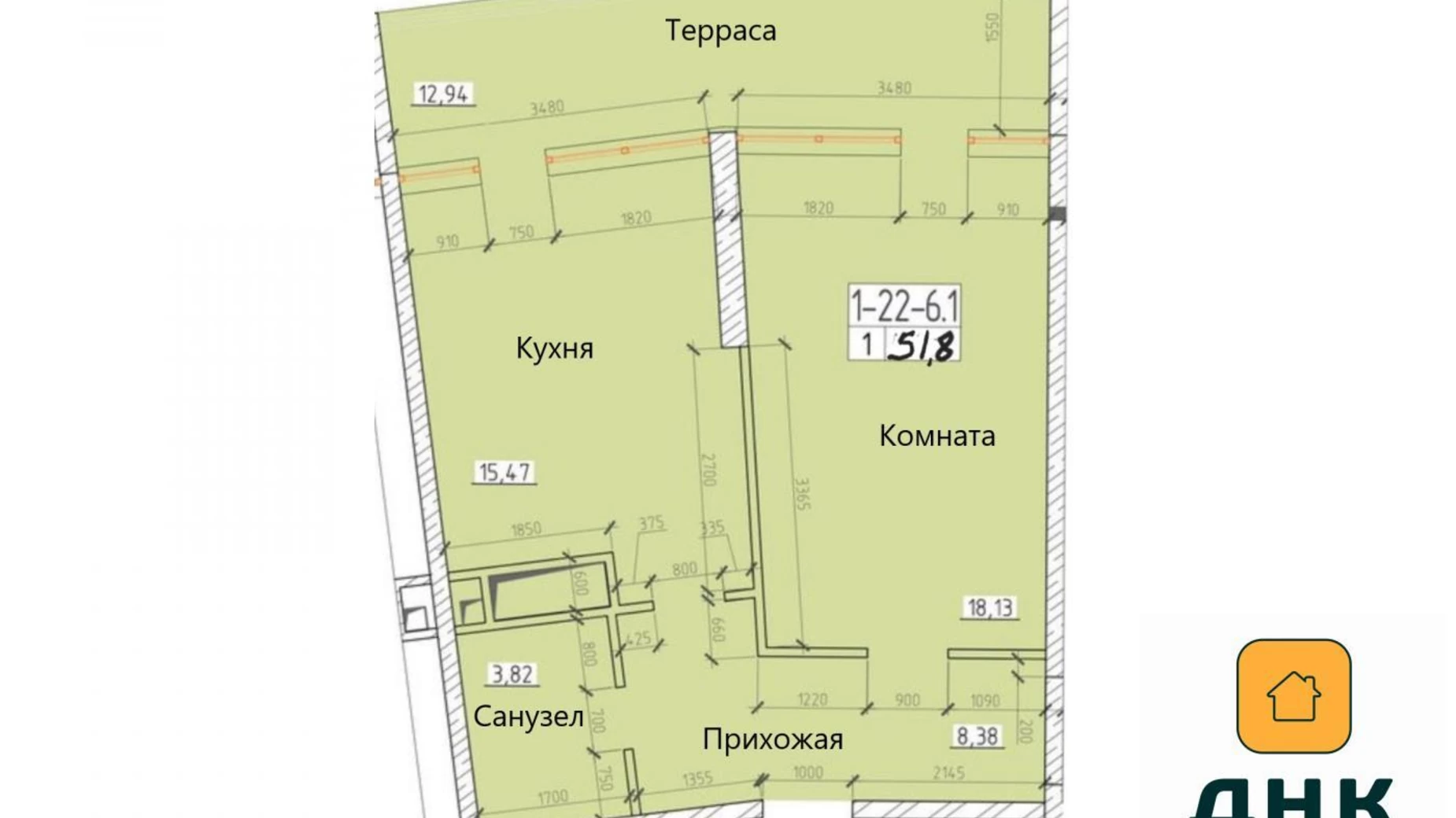 Продается 1-комнатная квартира 52 кв. м в Одессе, ул. Генуэзская, 3В - фото 4