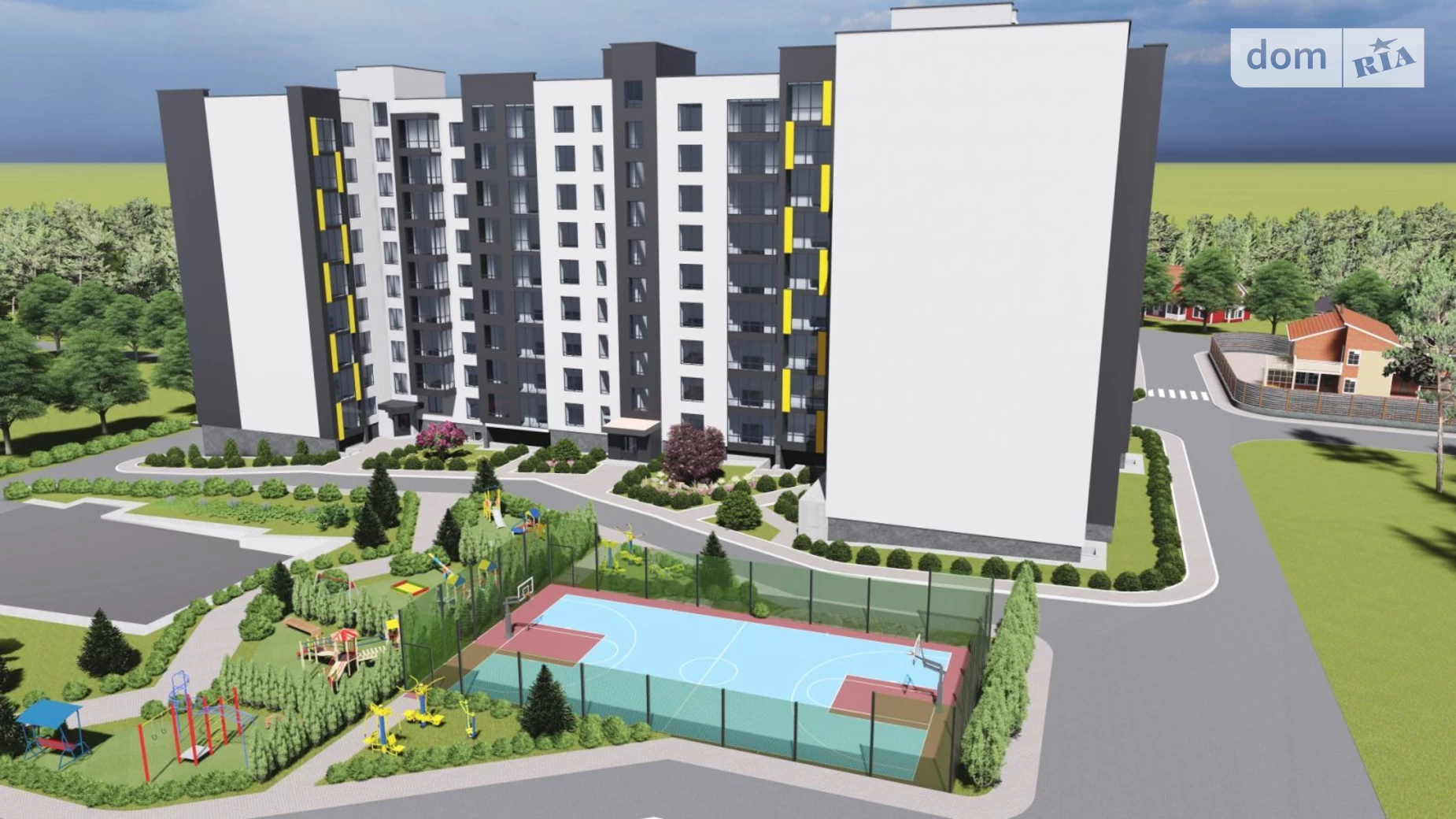 2-комнатная квартира 66.84 кв. м в Тернополе, ул. 15-го Апреля - фото 3