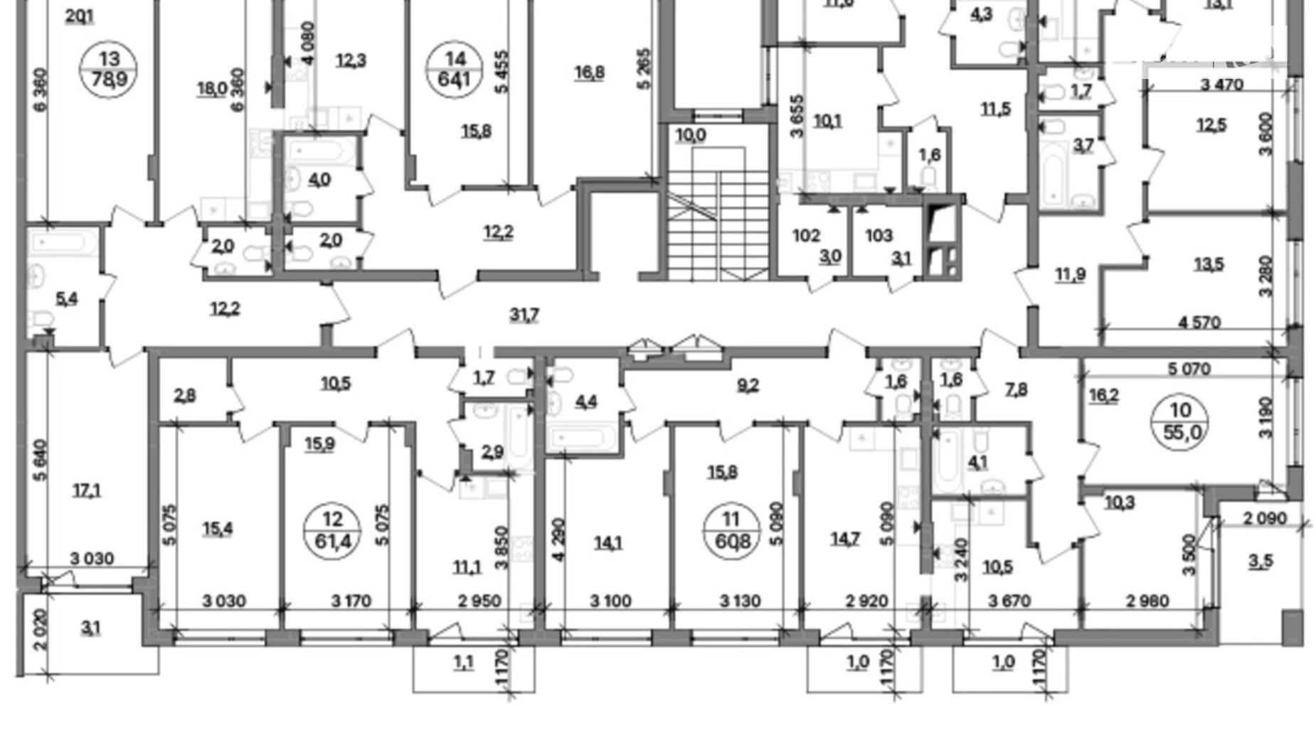 Продається 2-кімнатна квартира 64.1 кв. м у Брюховичах, вул. Львівська, 92 - фото 3