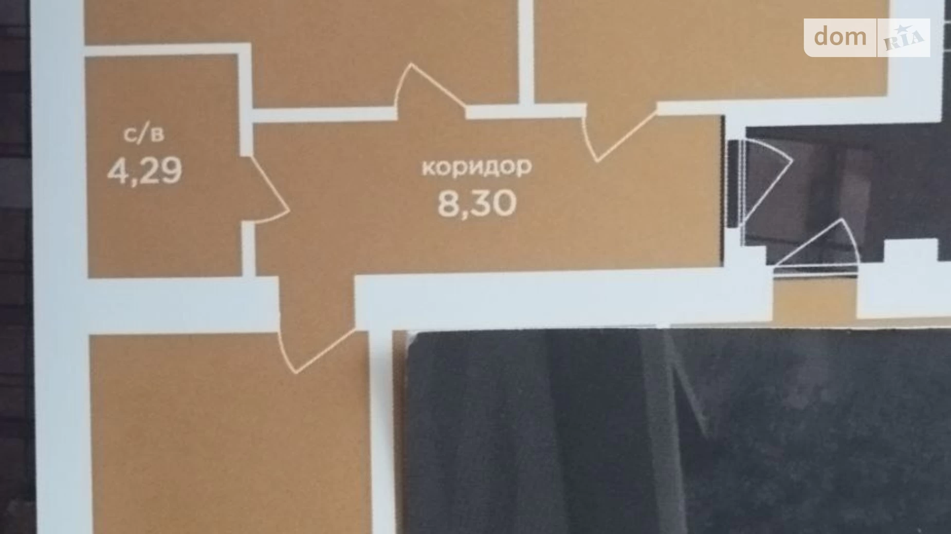 Продается 2-комнатная квартира 67.47 кв. м в Ивано-Франковске, ул. Виноградная, 5 - фото 2