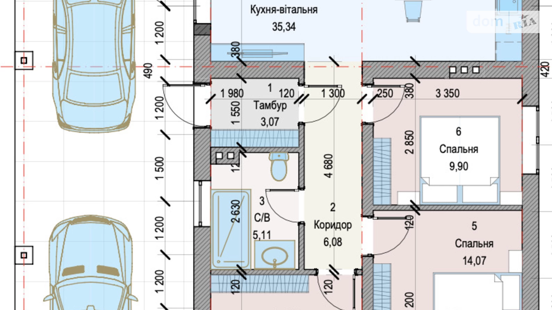 Продається одноповерховий будинок 133 кв. м з мансардою, цена: 156500 $ - фото 2