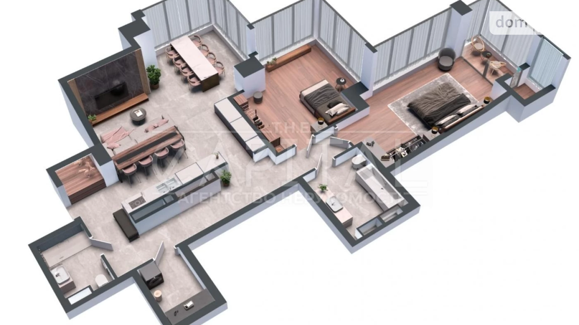 Продается 3-комнатная квартира 118 кв. м в Киеве, цена: 315000 $ - фото 5