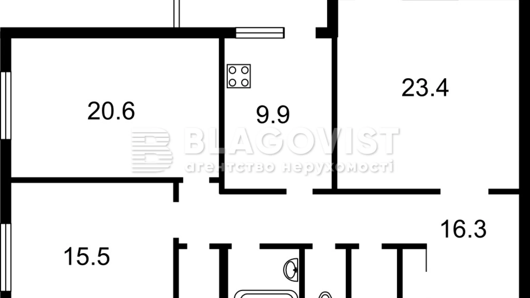 Продается 3-комнатная квартира 100 кв. м в Киеве, ул. Старонаводницкая, 8 - фото 2