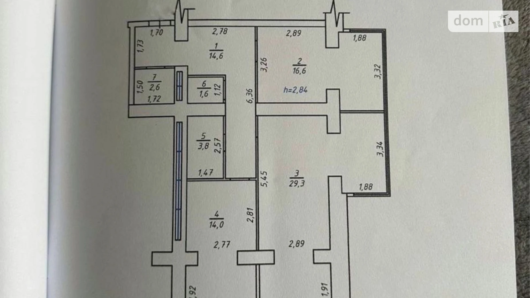 Продается 2-комнатная квартира 82.5 кв. м в Ровно, ул. Соборная - фото 2