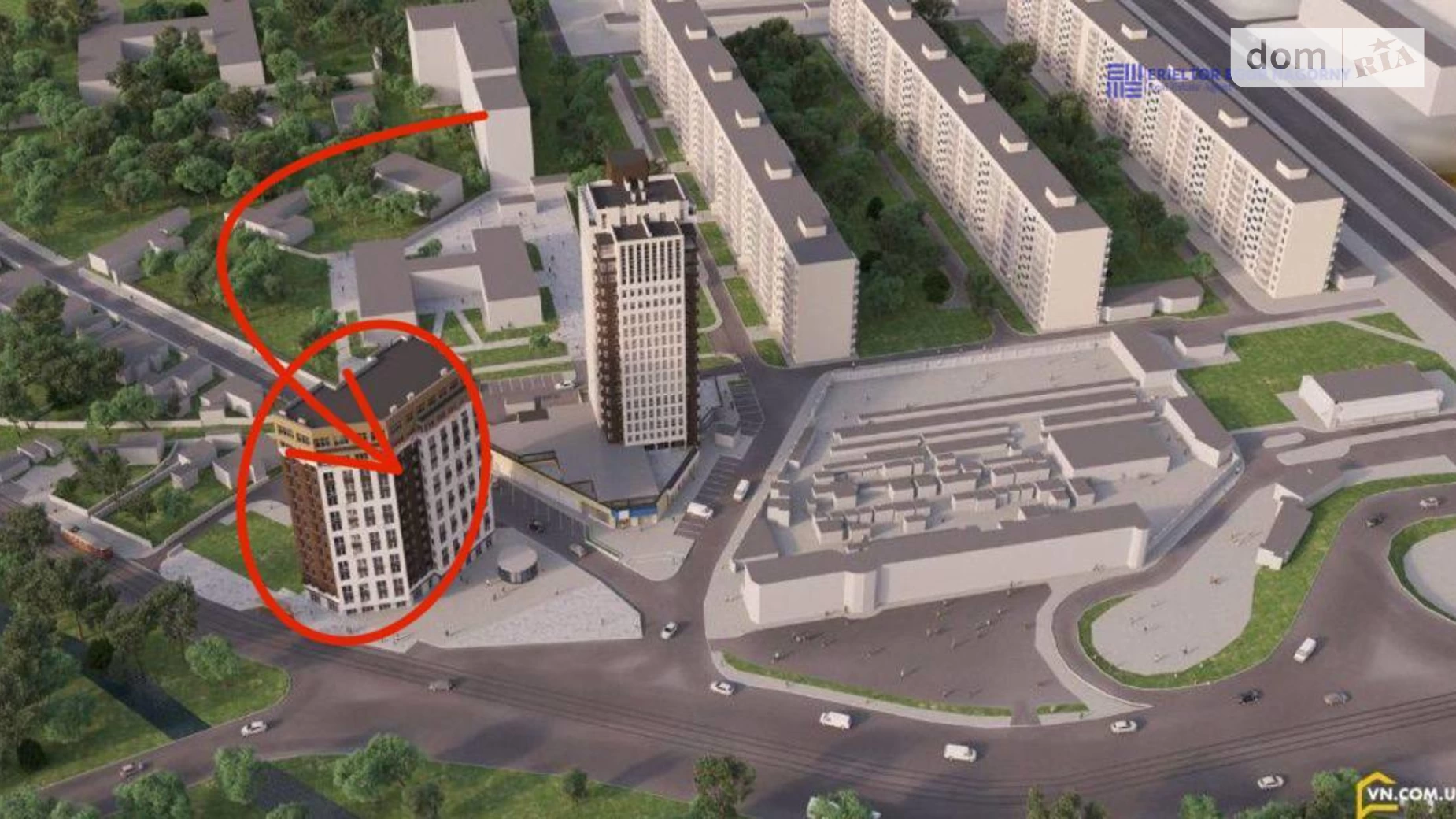 Продается 1-комнатная квартира 96 кв. м в Днепре, цена: 64000 $ - фото 2