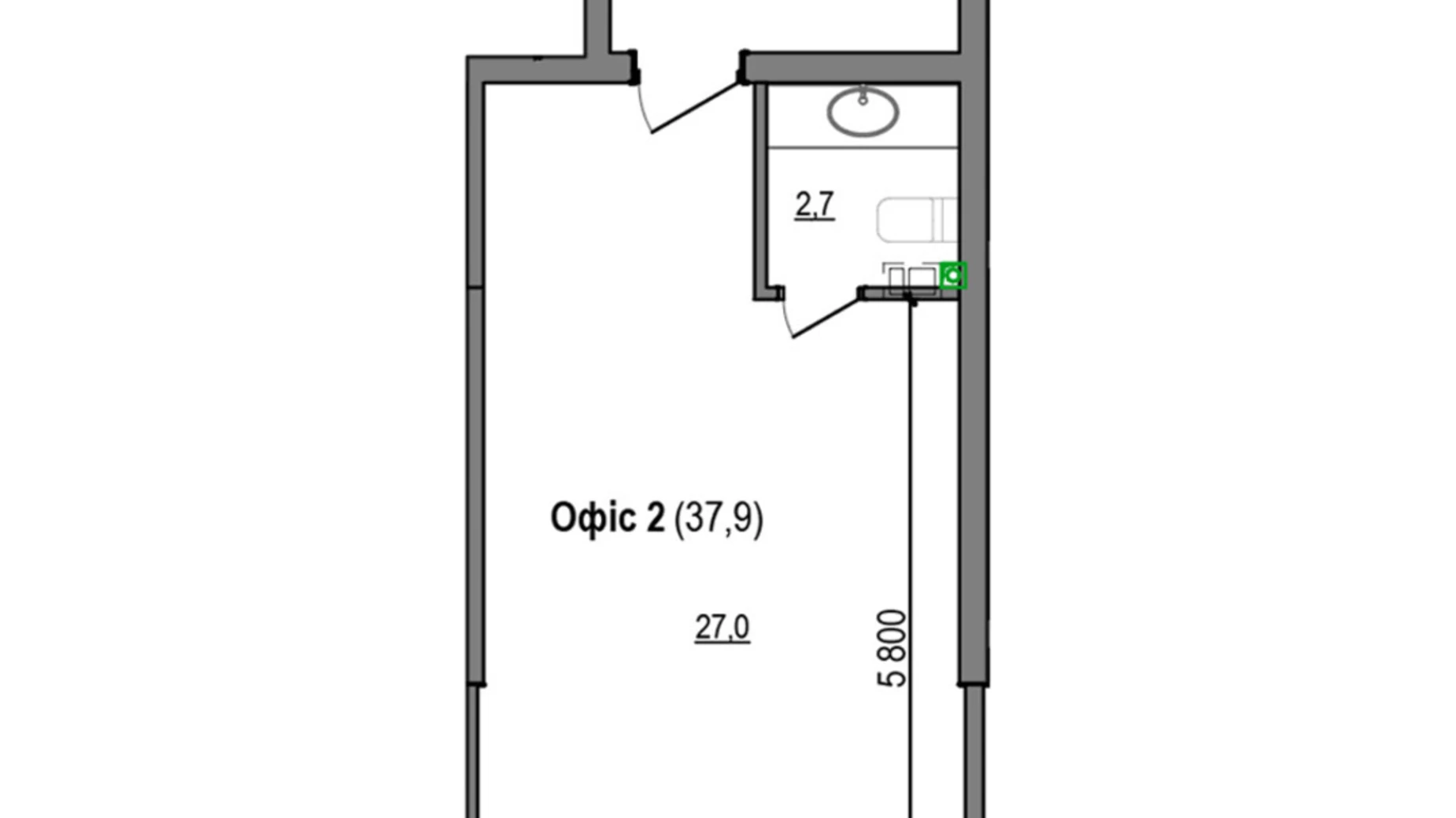 Кольцевая дор. Басовка ЖК Парксайд, цена: 38090 $ - фото 2