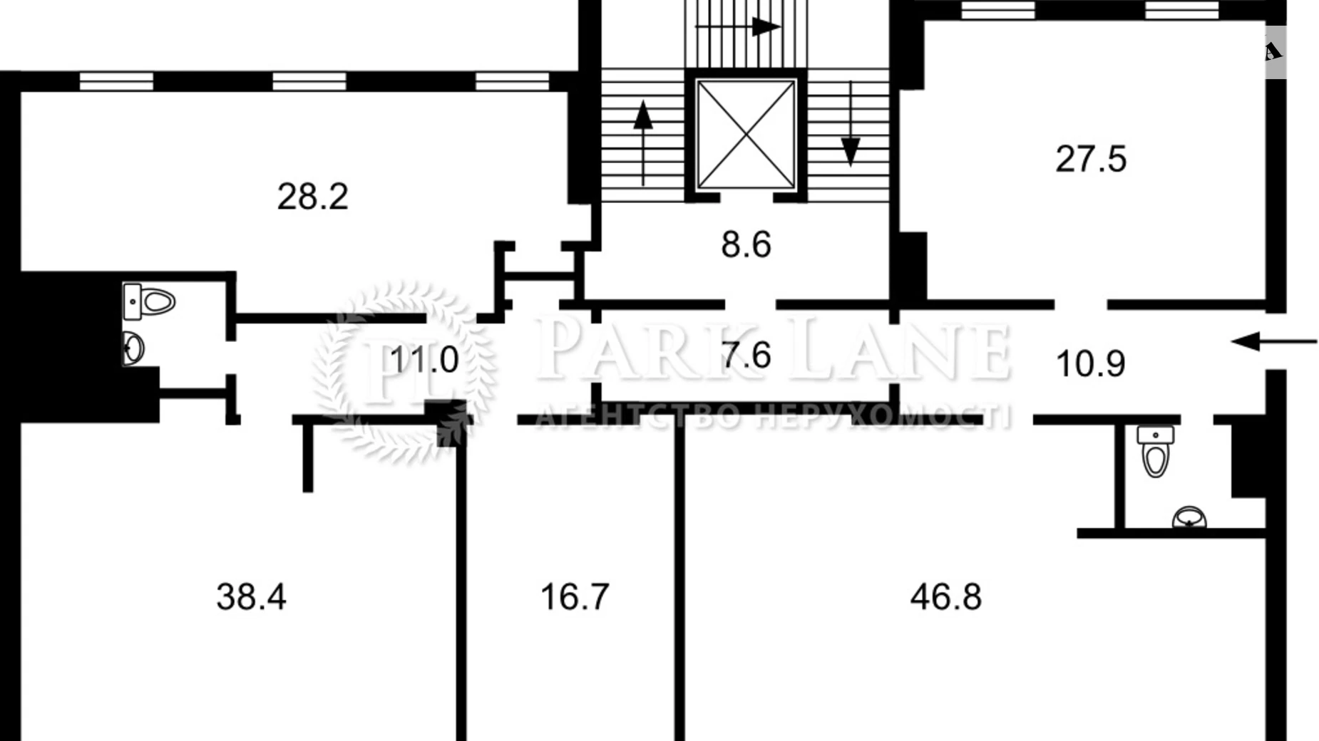 Здається в оренду офіс 202 кв. м в бізнес-центрі, цена: 3030 $ - фото 2