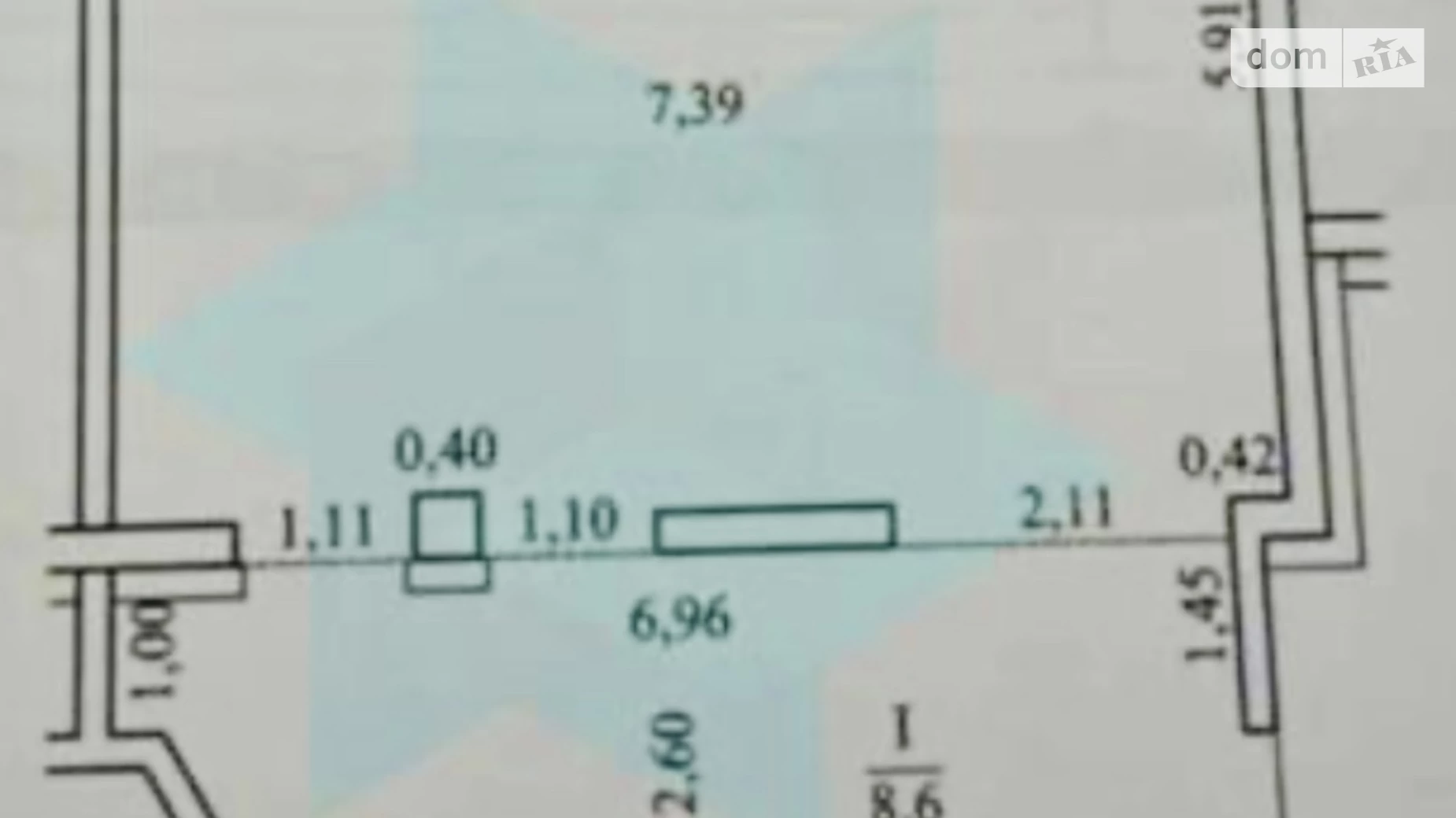 Продается 2-комнатная квартира 52 кв. м в Днепре, просп. Науки(Гагарина), 112А - фото 2
