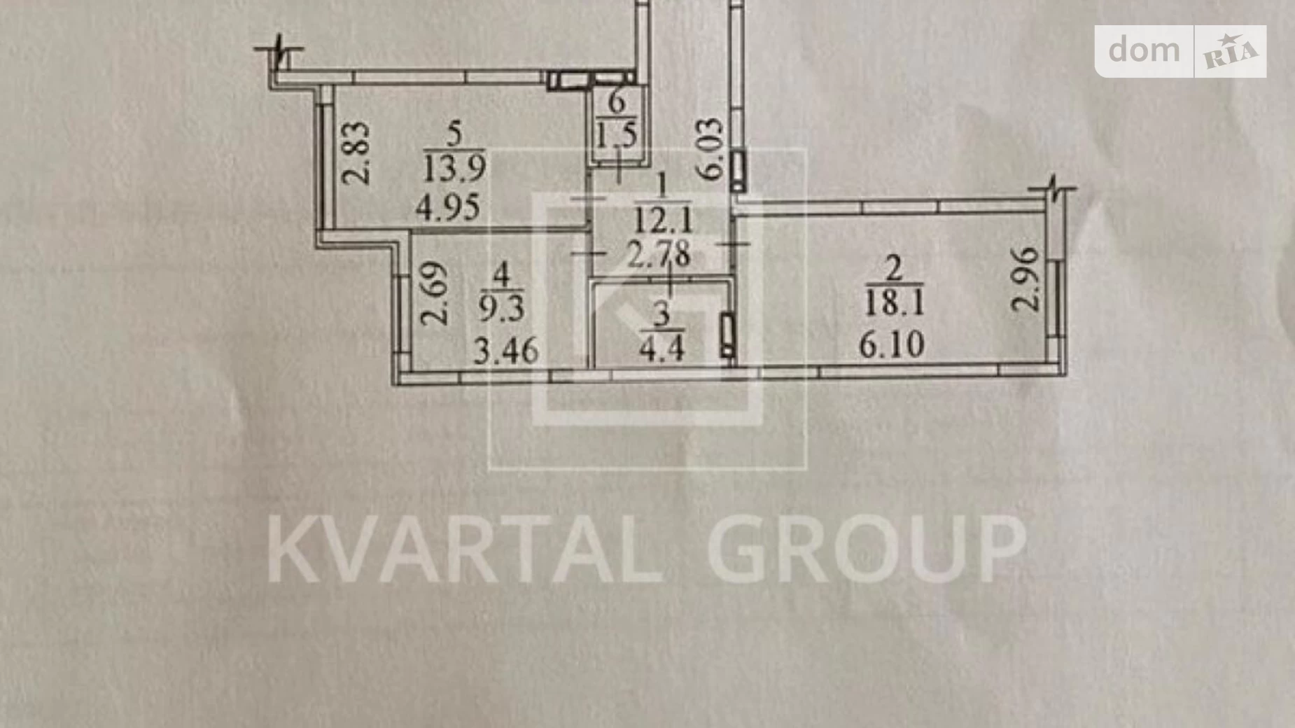 Продається 2-кімнатна квартира 59.3 кв. м у Ірпені, вул. Університетська(Карла Маркса), 3/15 - фото 4