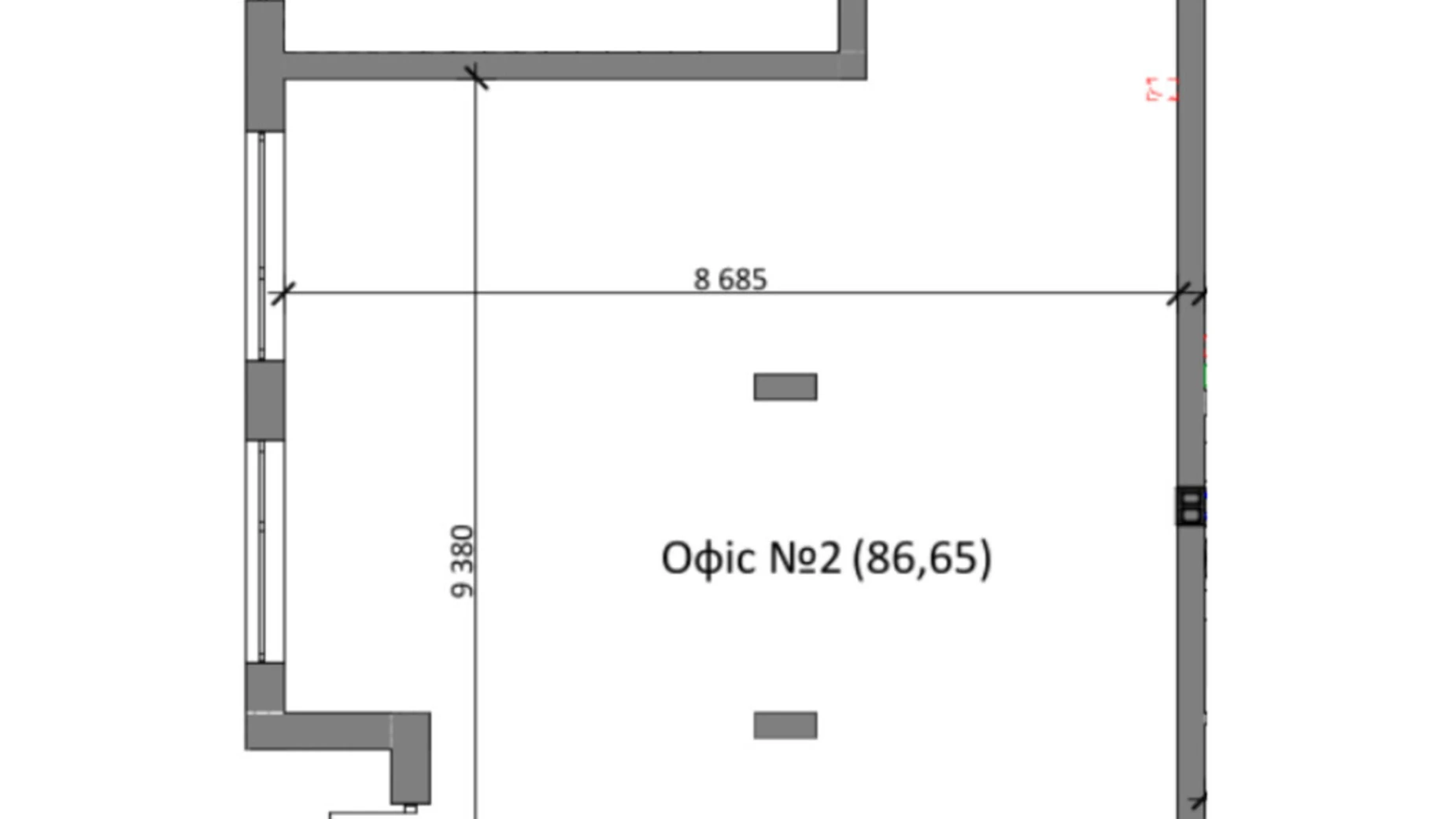 Продается офис 86.7 кв. м в бизнес-центре, цена: 92769 $ - фото 2
