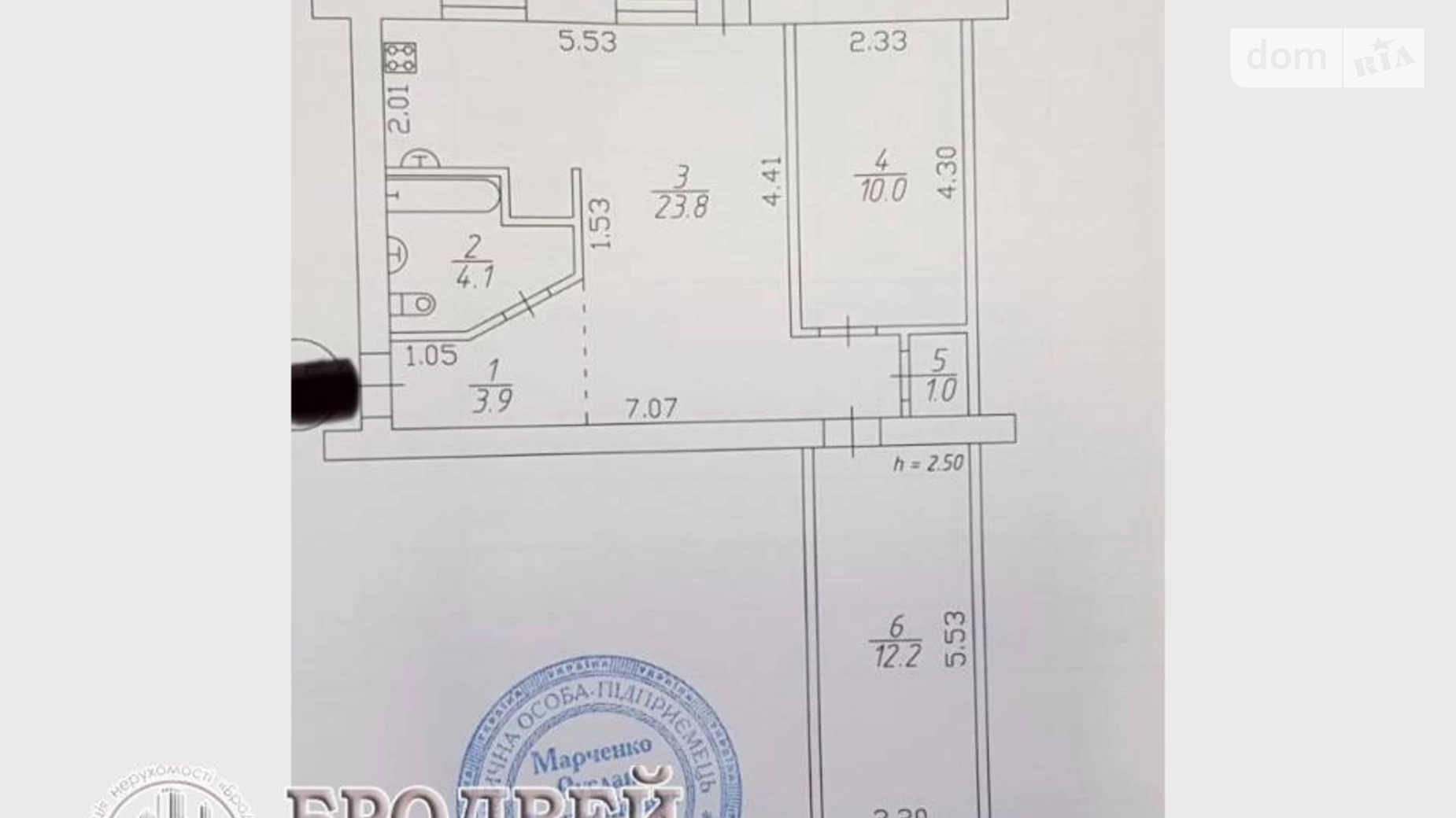 Продается 3-комнатная квартира 56 кв. м в Чернигове, ул. Мстиславская, 20 - фото 3