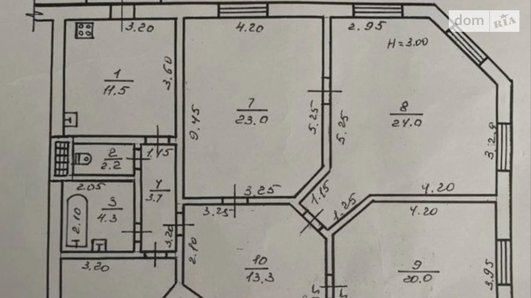Продается 3-комнатная квартира 111.1 кв. м в Одессе, ул. Еврейская - фото 5