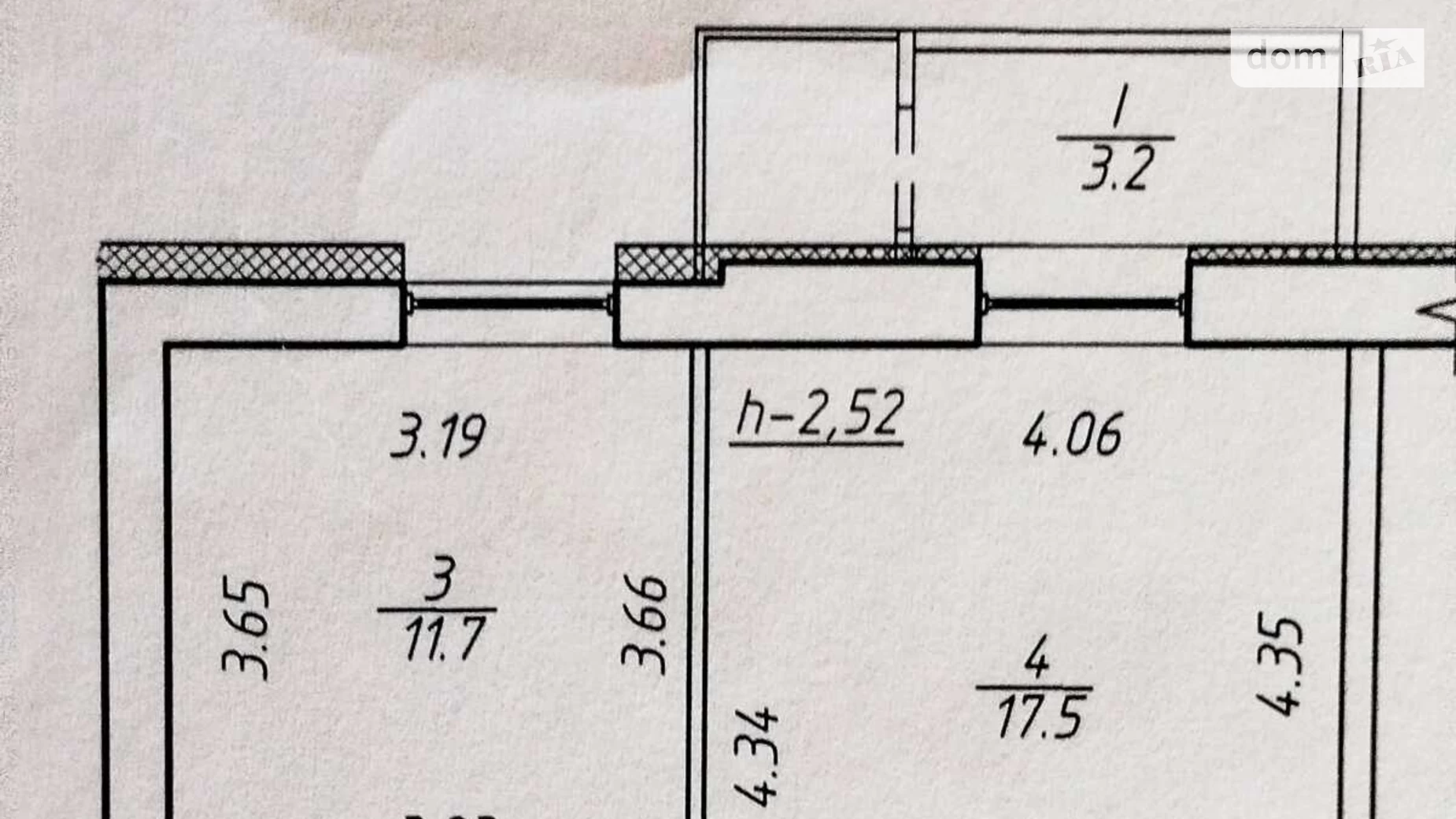 Продается 1-комнатная квартира 45.44 кв. м в Сумах, цена: 29500 $ - фото 3