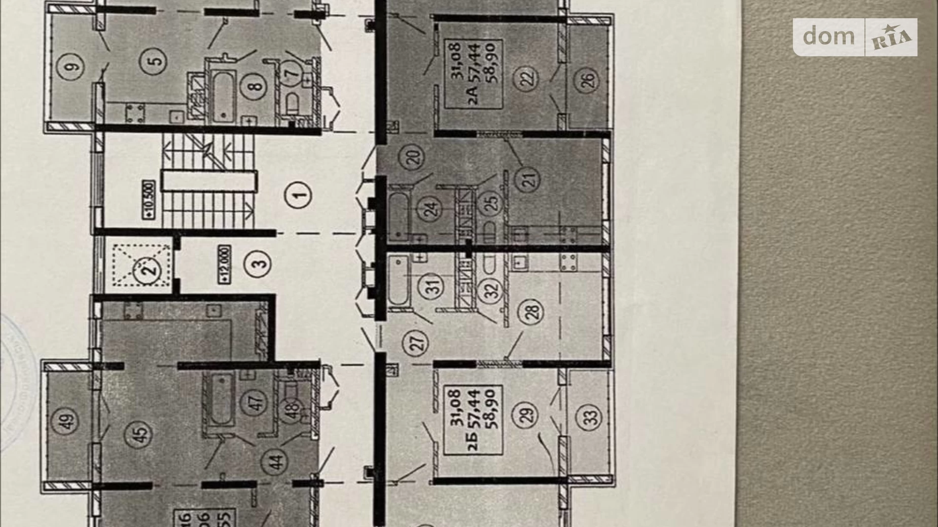 Продається 1-кімнатна квартира 47 кв. м у Ковелі, вул. Заводська, 23 - фото 3
