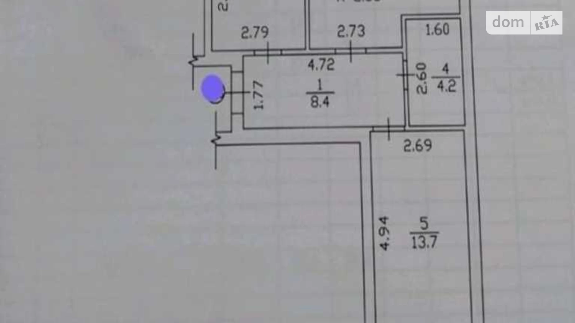 Продается 1-комнатная квартира 53.7 кв. м в Полтаве, ул. Шевченко - фото 3