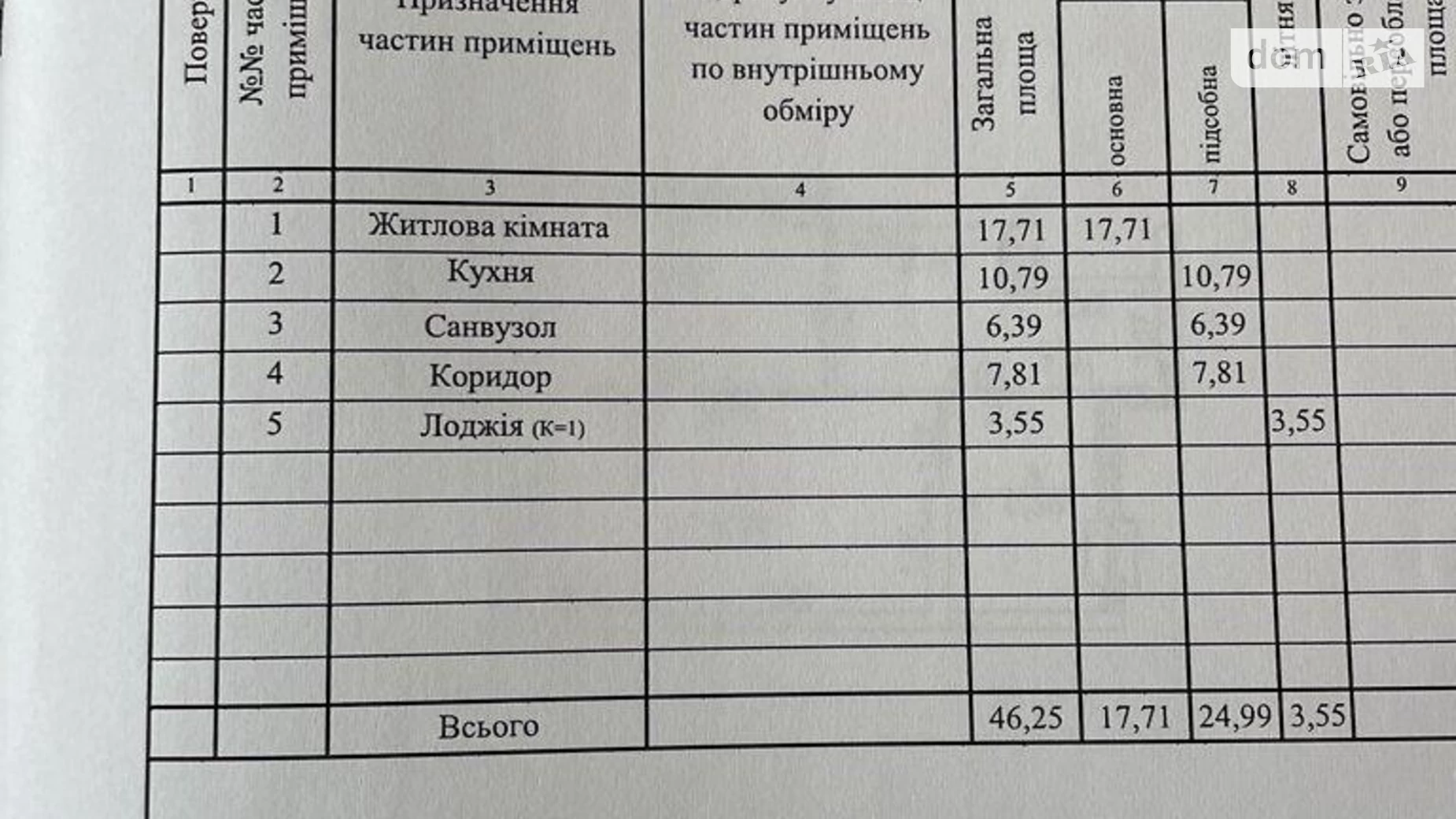Продается 1-комнатная квартира 46.25 кв. м в, цена: 40000 $ - фото 4