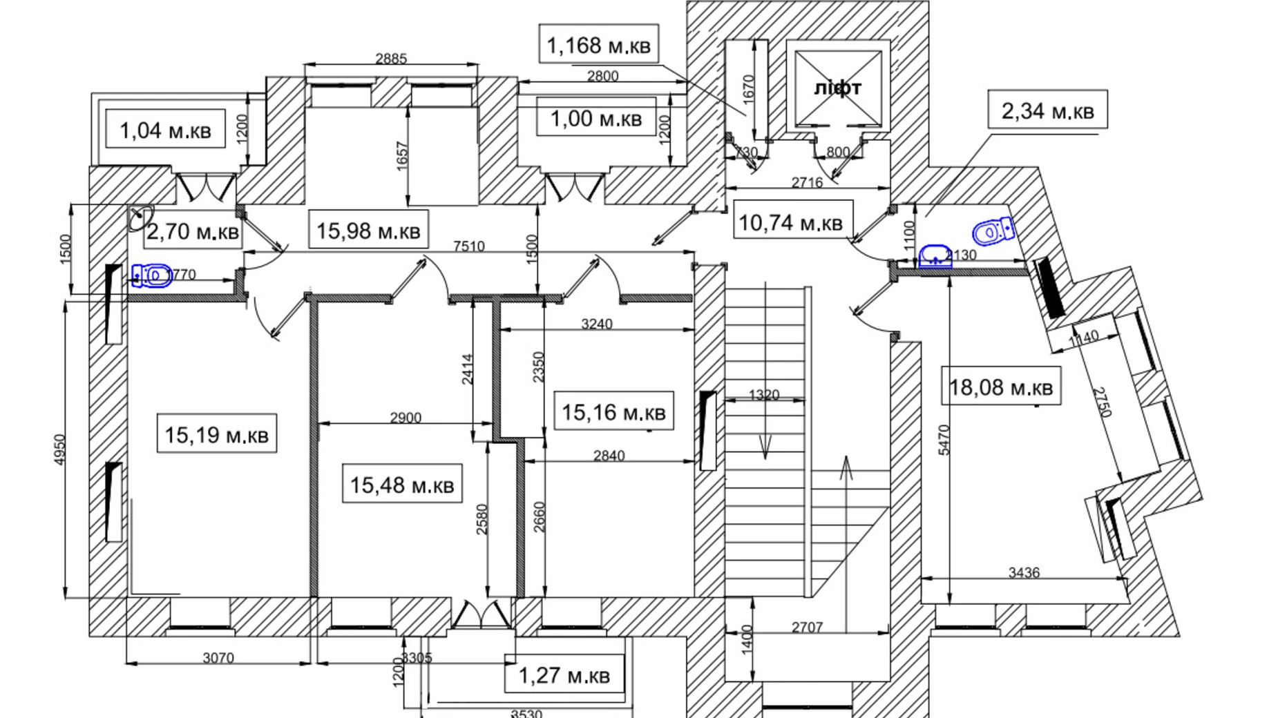 Сдается в аренду офис 670 кв. м в бизнес-центре, цена: 16000 $ - фото 4