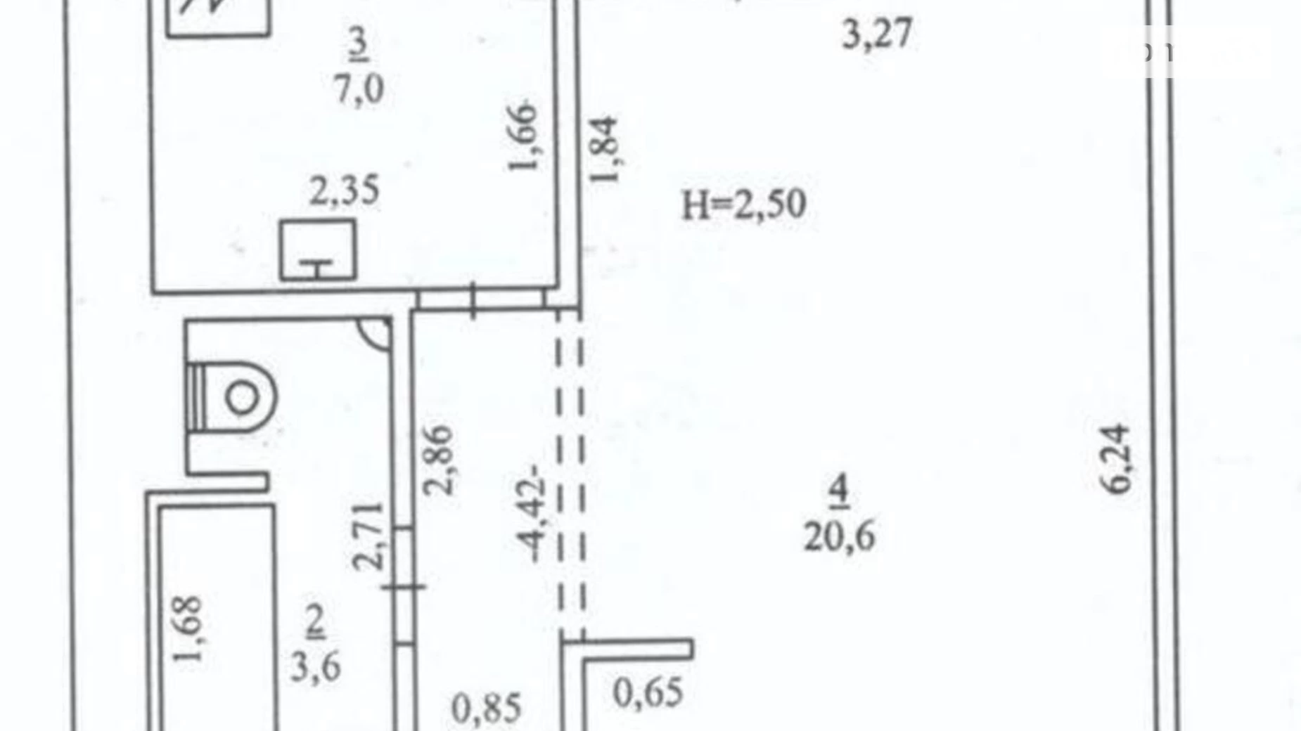 Продается 1-комнатная квартира 40.5 кв. м в Киеве, ул. Златоустовская, 46 - фото 2