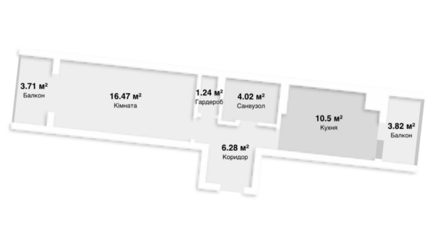 Продается 1-комнатная квартира 44 кв. м в Сокольниках, ул. Трускавецкая, 115 - фото 4
