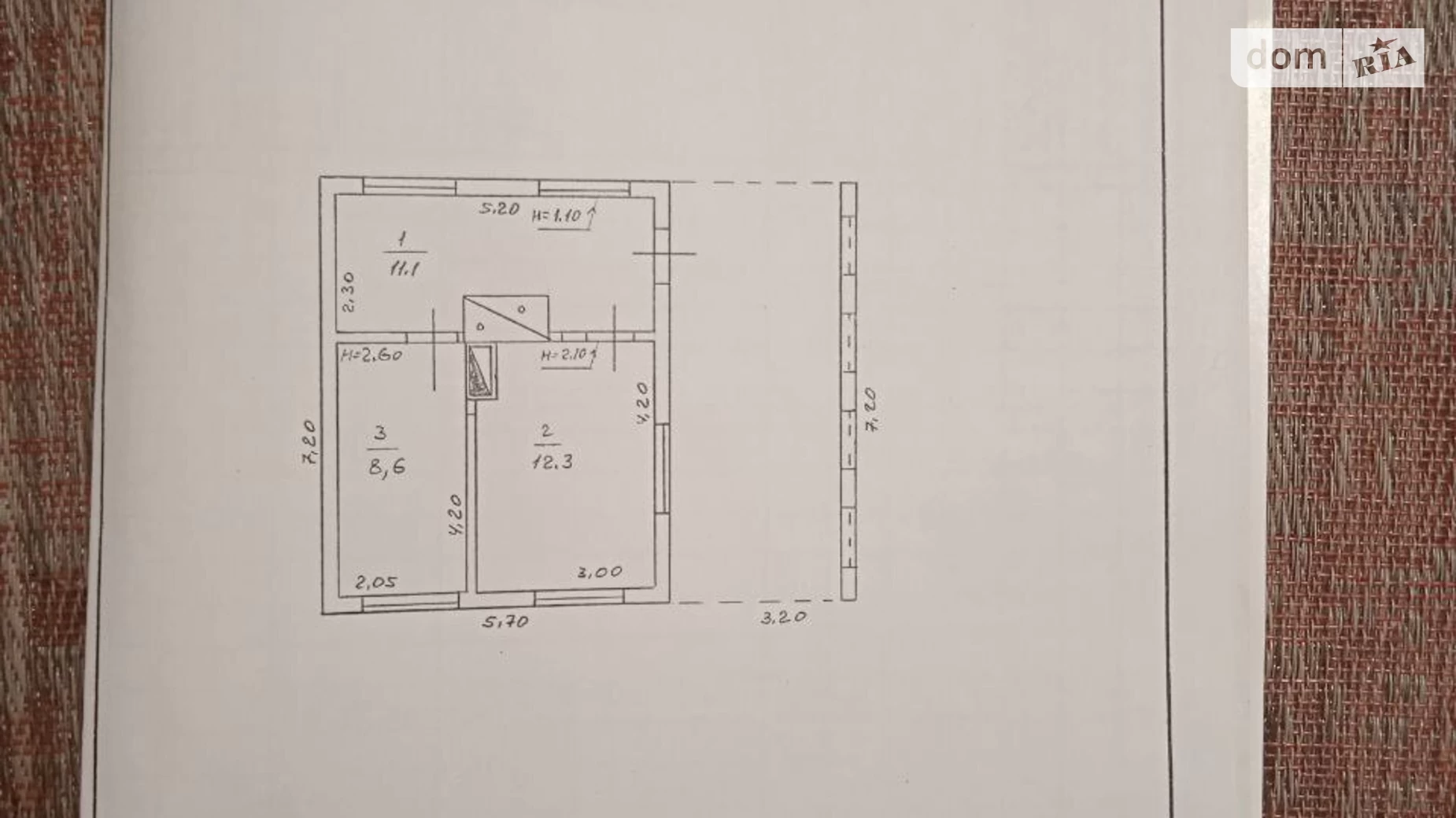 Продається одноповерховий будинок 32 кв. м з мансардою, цена: 4000 $ - фото 4