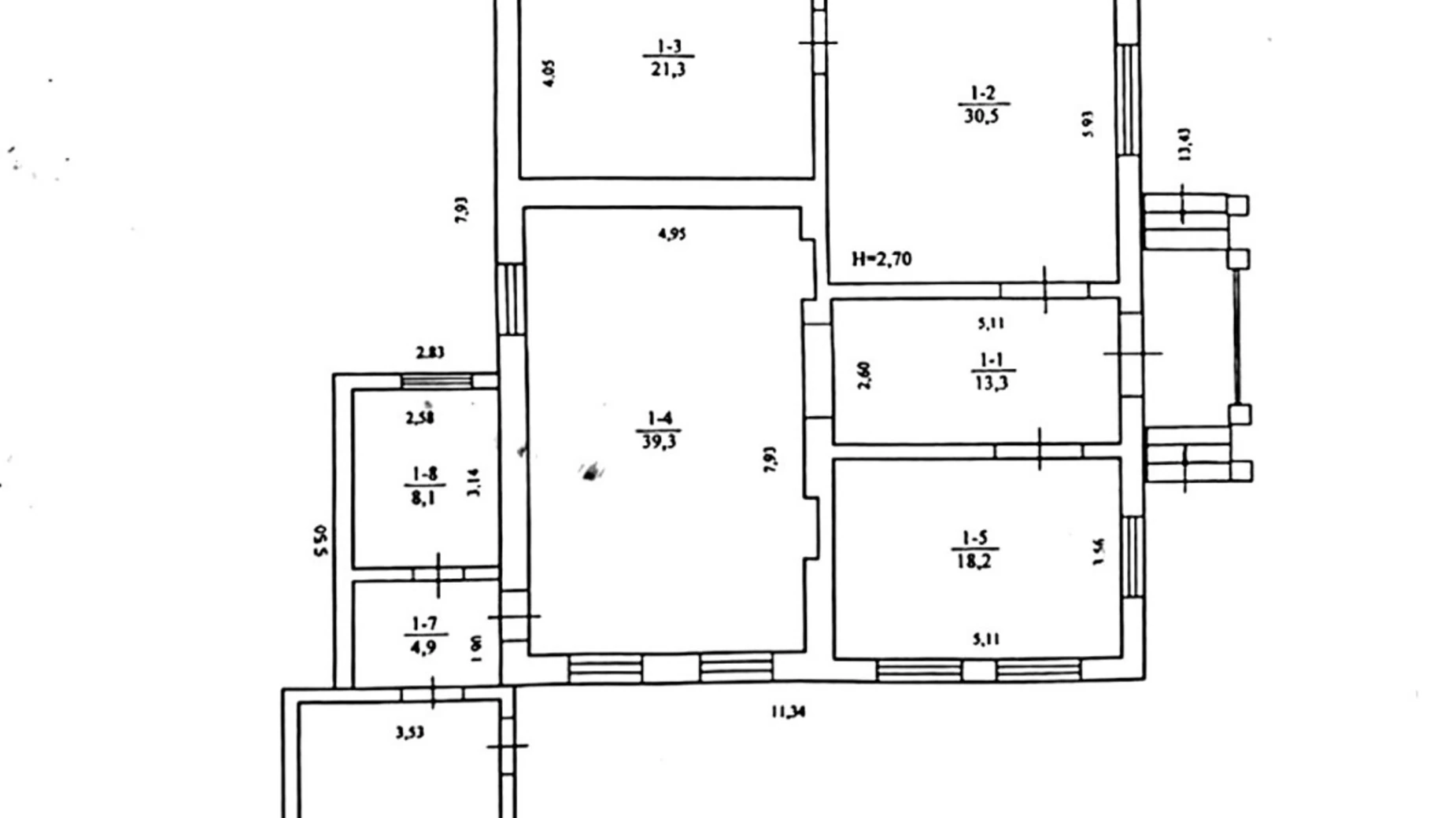 Продается одноэтажный дом 155.5 кв. м с верандой, цена: 53000 $ - фото 5