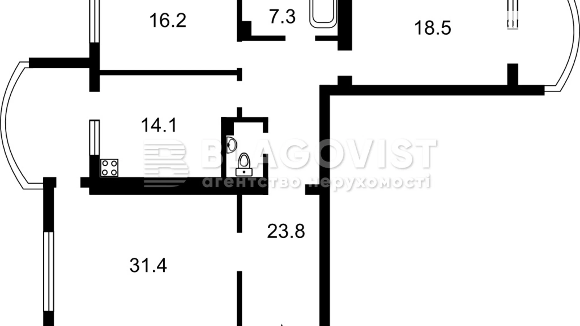 Продається 3-кімнатна квартира 131.9 кв. м у Києві, цена: 275000 $ - фото 5
