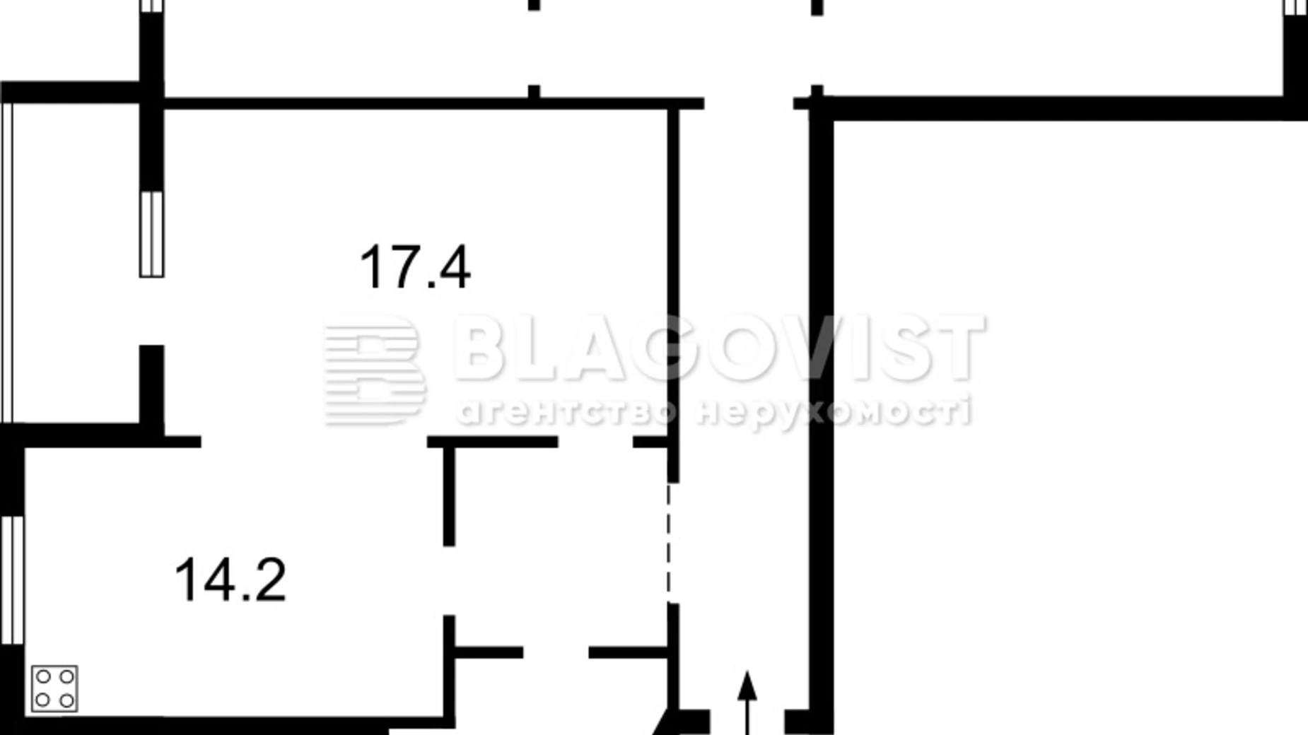 Продается 3-комнатная квартира 98 кв. м в Киеве, ул. Урловская, 19 - фото 4