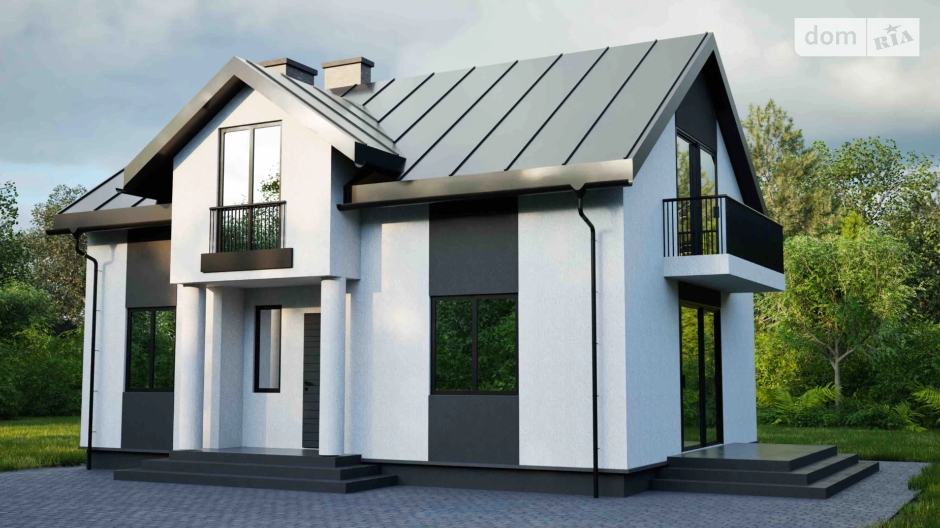 Продается дом на 2 этажа 120 кв. м с садом, цена: 110000 $ - фото 4