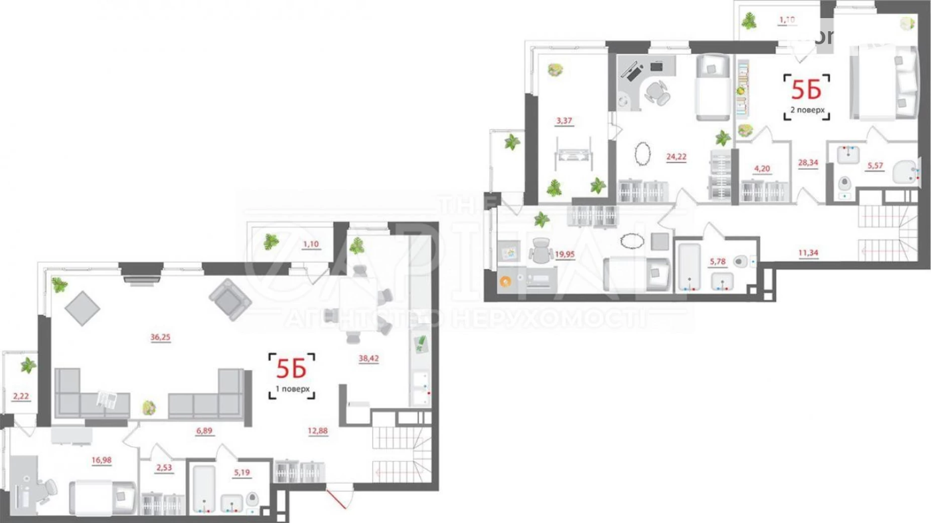 Продается 5-комнатная квартира 229 кв. м в Киеве, ул. Мокрая(Кудряшова), 8 - фото 3
