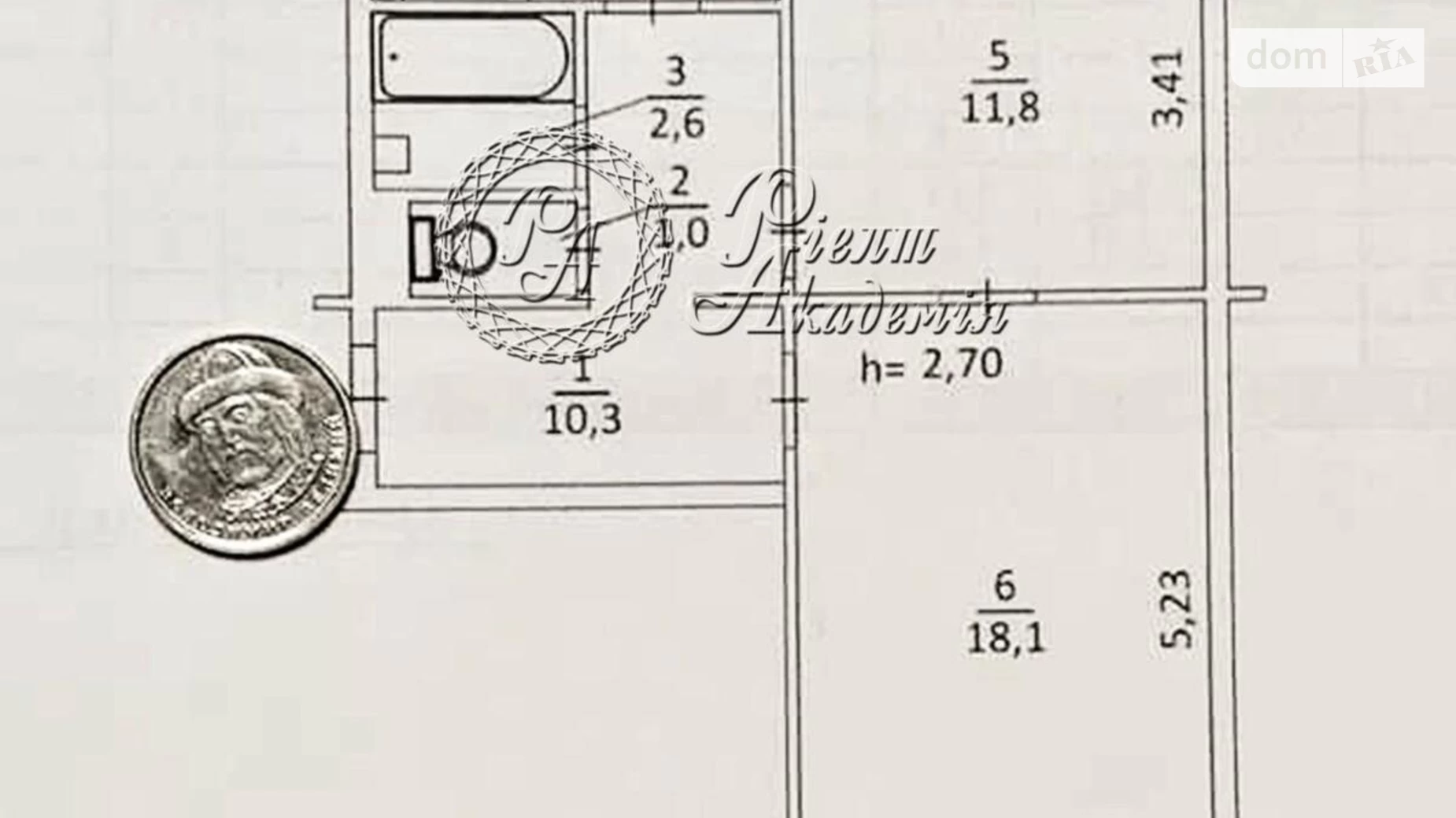 Продається 2-кімнатна квартира 54 кв. м у Києві, вул. Йорданська, 9 - фото 3
